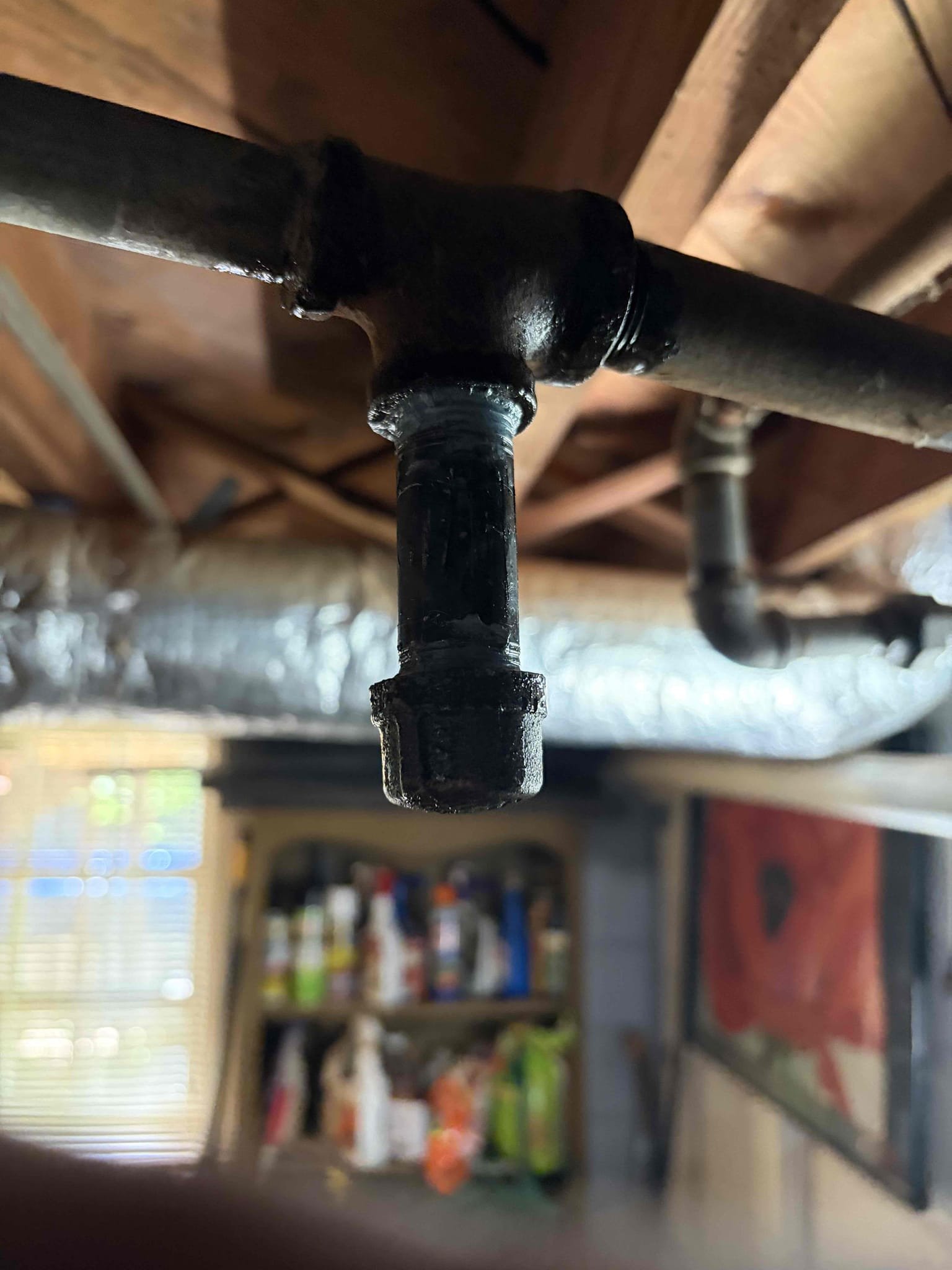 Install thermal expansion tank with bracket attach to the water heater.

This homeowners water heater is at 10 years old currently, the water heater continues to provide hot water. I am going to recommend the replacement of this heater. Replace it will a pro 50 gallon tall tank. Water pressure is fine right at 65 psi. There are no water leaks at time of service. We replaced the thermal expansion tank due to a leak on the tank itself, following that, the tank was not supported so therefore we needed to support the tank, there wasn’t any studs or wall wood wall nearby so therefore we attached the tank to the tank. Hard piped the heater with copper. At this time there are no leaks and the homeowner has hot water. 

 But I was cleaning up my area from the work that I just done. I had noticed a gas smell coming from a gas pipe a little bit further away from the water heater and I had mentioned it to the customer so therefore I put my gas leak detector and my bubbles and we were able to sour