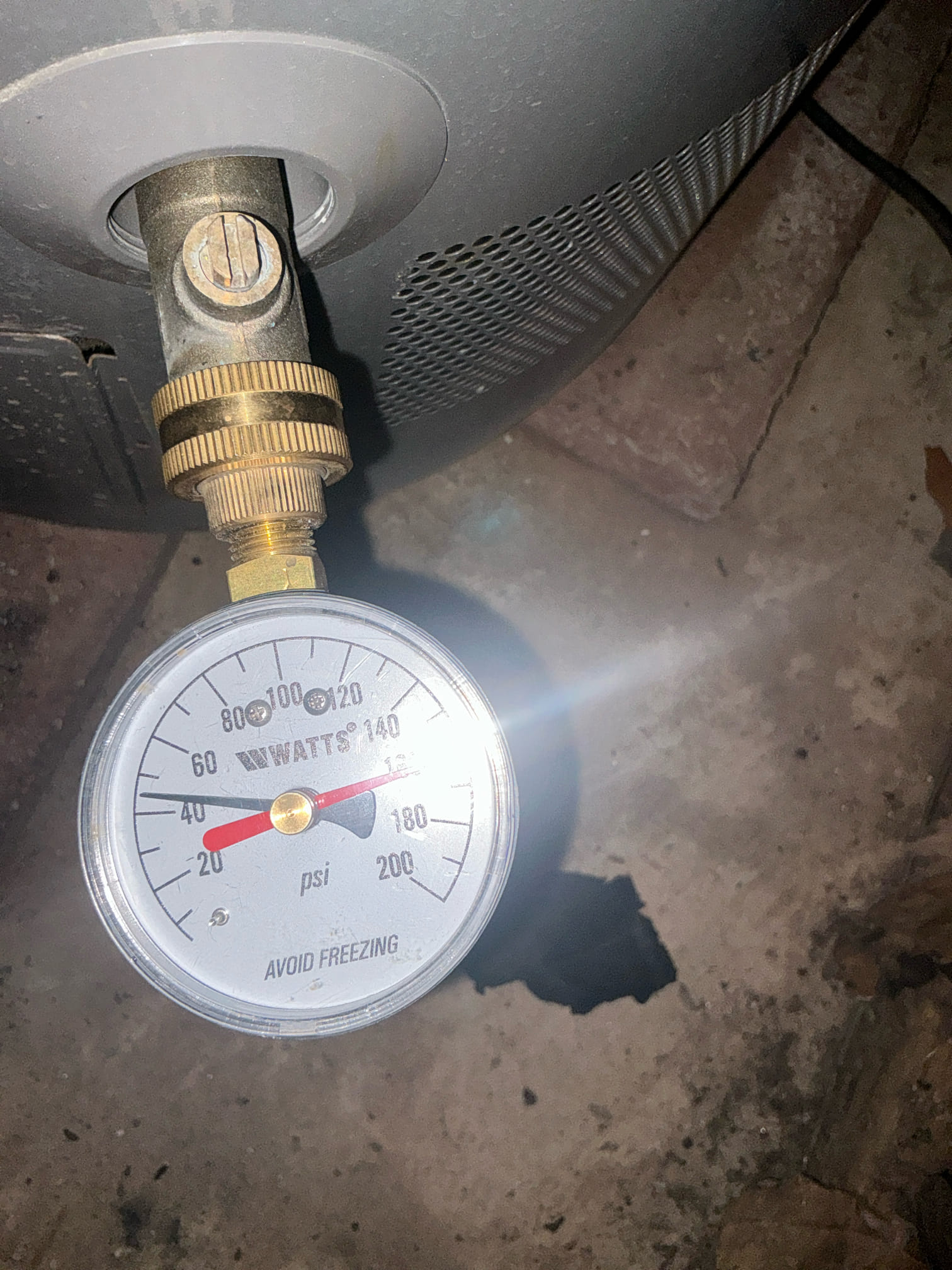 Could smell gas when entering unit. Customer wants to wait on pressure test on gas system.