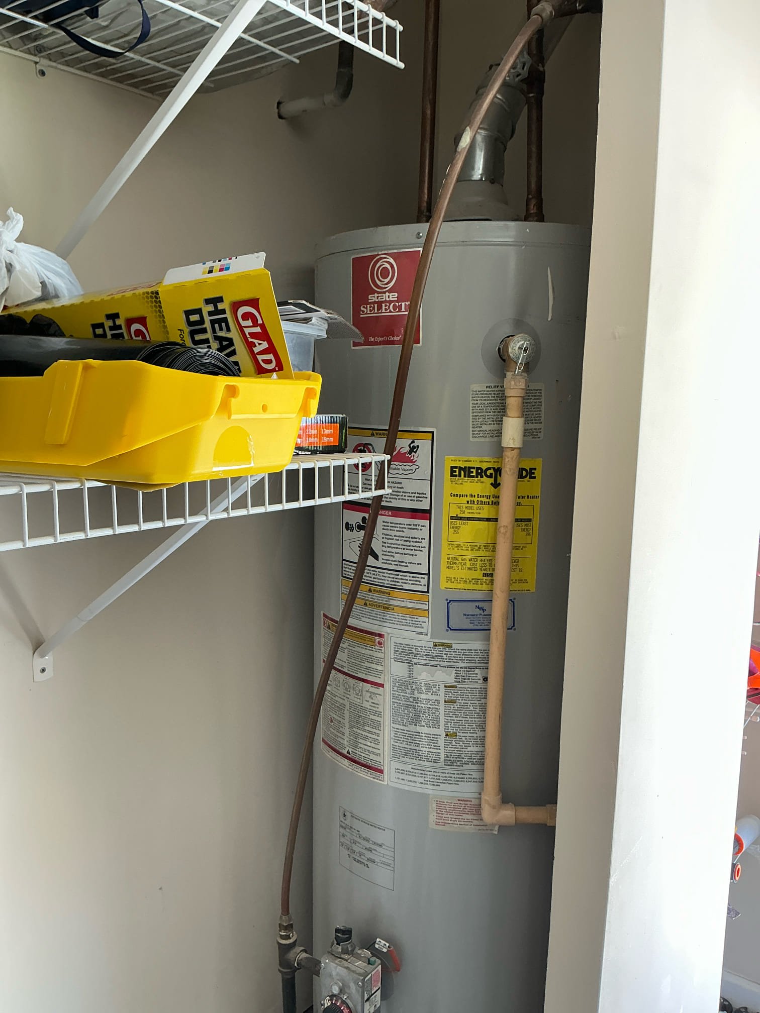 Water heater leaking upon arrival. Customer stated he woke up this morning and had to shut the water off to the heater due to it leaking. Informed customer with the water heater leaking and being 22 years old we would only be able to replace it. Gave customer estimate, customer stated he has more companies coming out for estimates, and needs to speak with his wife who is in Japan first before making a decision 