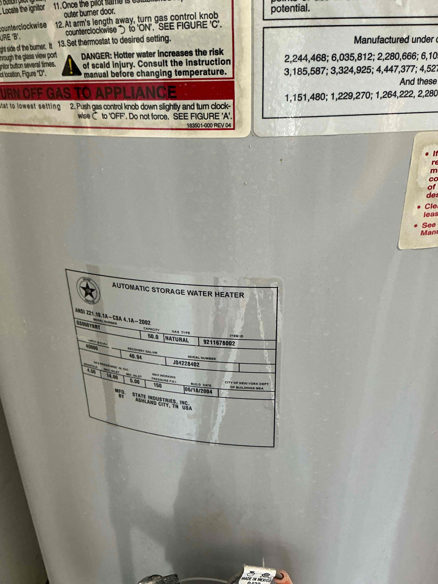 Water heater leaking upon arrival. Customer stated he woke up this morning and had to shut the water off to the heater due to it leaking. Informed customer with the water heater leaking and being 22 years old we would only be able to replace it. Gave customer estimate, customer stated he has more companies coming out for estimates, and needs to speak with his wife who is in Japan first before making a decision 