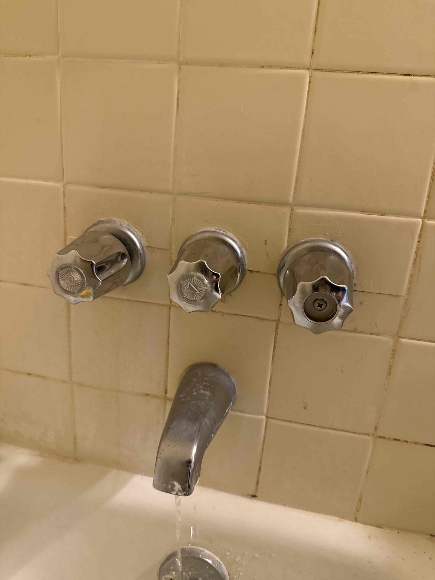 3 handle shower valve not working properly upon arrival, customer stated the cold water won’t shutoff on his 3 handle shower valve. Informed customer we could try and rebuild it with a new stem but there would be no warranty. Gave customer estimate, customer approved estimate. Pulled old stem out and installed new one. Turn water back on to check for leaks and make sure the stem was working properly. Handles are now working properly and no leaks upon departure 