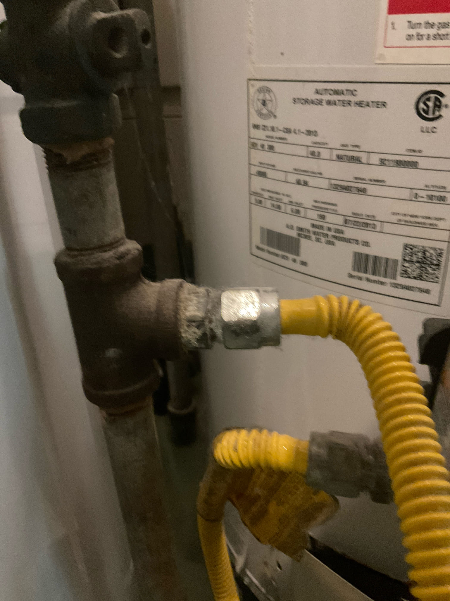Installed new p trap under the bathroom sink with pipe connected to the old lead pipe out the wall 