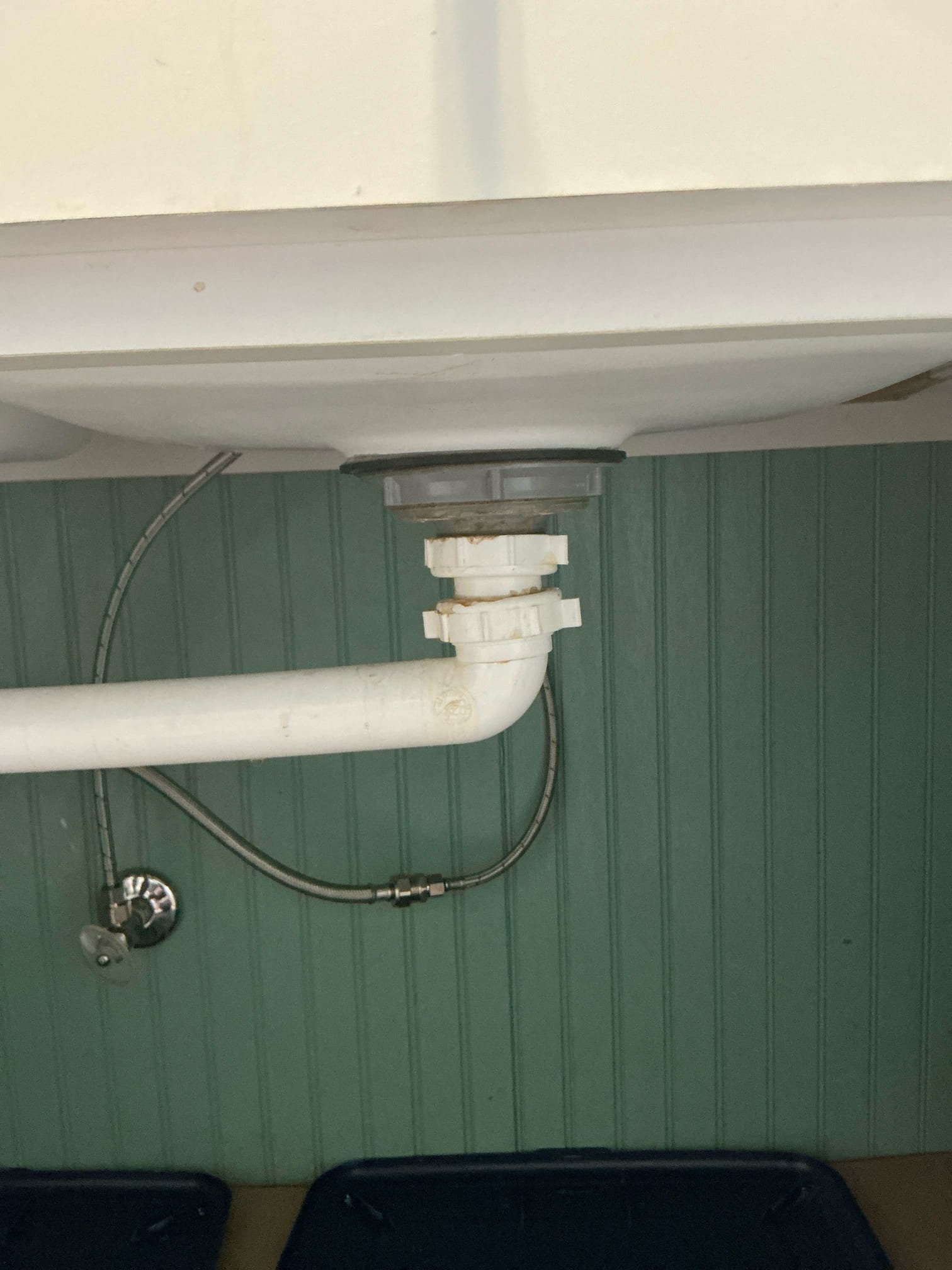 Customer needing customer supplied cartridge installed, an angle stop replaced and one toilet rebuilt upon arrival. Customer stated he got the parts from Kohler for the cartridge, but also noticed the downstairs toilet running constantly, and the supply stop for the shop sink dripping. Informed customer we could install the cartridge, replace the stop, and rebuild the toilet. Gave customer estimate, customer approved estimate. Installed new customer supplied shower cartridge, replaced the angle stop downstairs and replaced the fill valve, flapper and supply line in the toilet downstairs. Turned water back on to check for leaks and found no leaks. Tested to be sure the shower had hot and cold water. We did notice the shop sink basket strainer and tubular dripping, customer stated he would try to fix that himself. All work is completed and working properly upon departure. Thank you for choosing Chen plumbing. 