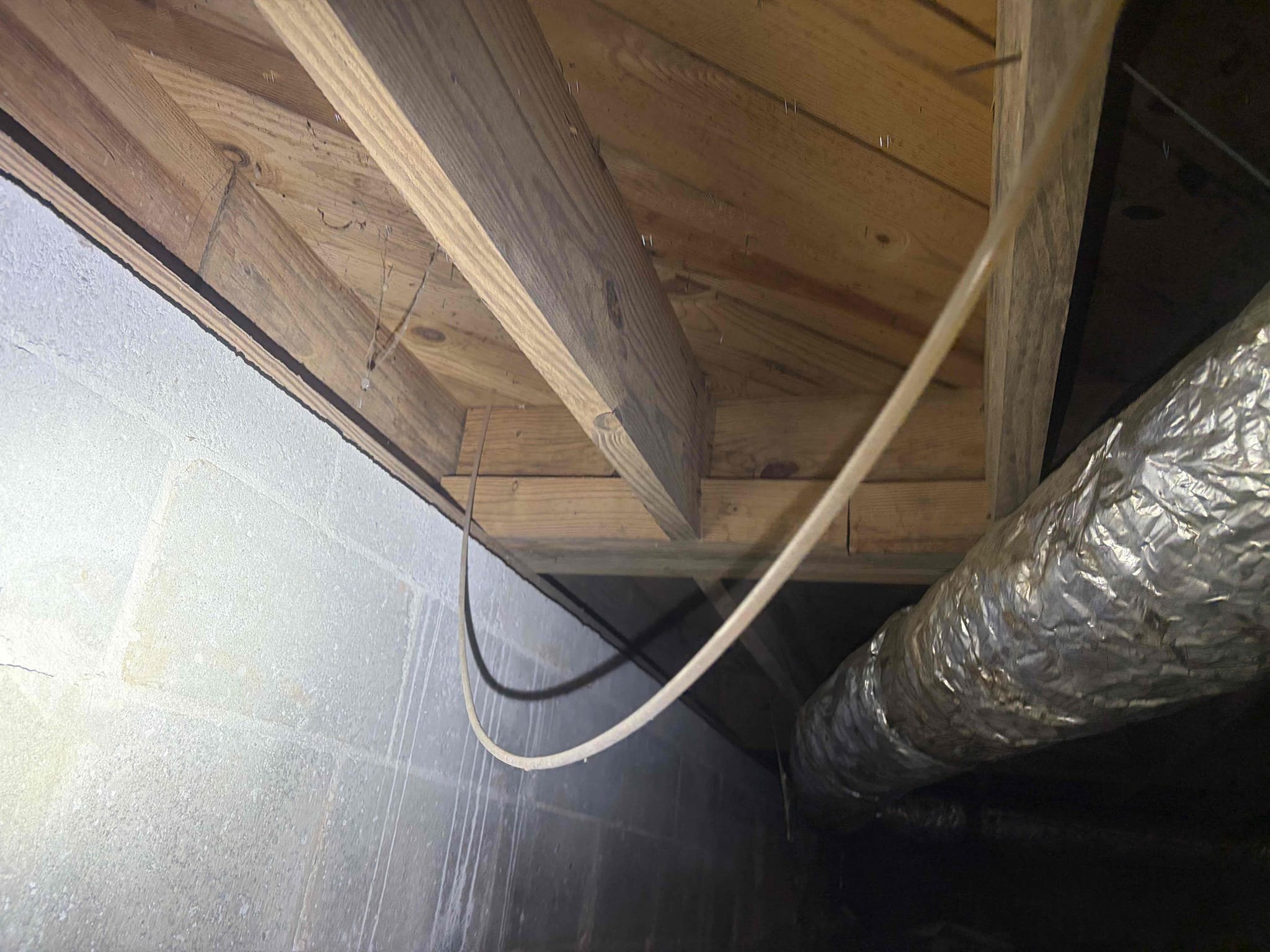 This customer they called us out about a dishwasher that was leaking water from the drain. We do not work on any dishwashers. However, I did just connect the drain tubing with the hose clamp with the flathead screwdriver in charge. Homeowner for anything like that just dispatch fee however we did go through different options. What we can do for him. Their thermal expansion tank is full of water. The pressure reducing valve is bad. There is a pressure gauge on the reducing valve however it does not look like it is working properly. Recommend a replace thermal expansion tank along with the pressure reducing valve, but also more importantly re-pipe the cold side of the water heater due to the fact of how the pipe work is ran. In addition to that the icemaker waterline has a saddle valve on it in order for us to properly connect. The new icemaker line will have to cut that out either and install a new icemaker box in the wall and or install angle stop quarter inch size for proper install i