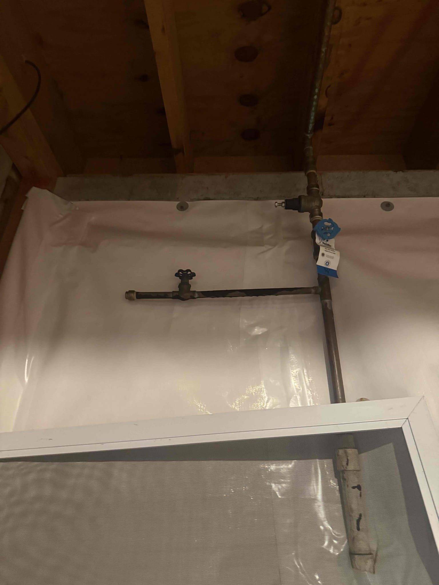 Customer wanted hose bib installed on the front of the house gave customer estimate and the customer approved the estimate. Found old water line that had been capped off and tied back into it and added a 1/2 shut off valve and stubbed out water line for hose bib underneath front porch. Hose bib is working and no leaks upon departure.