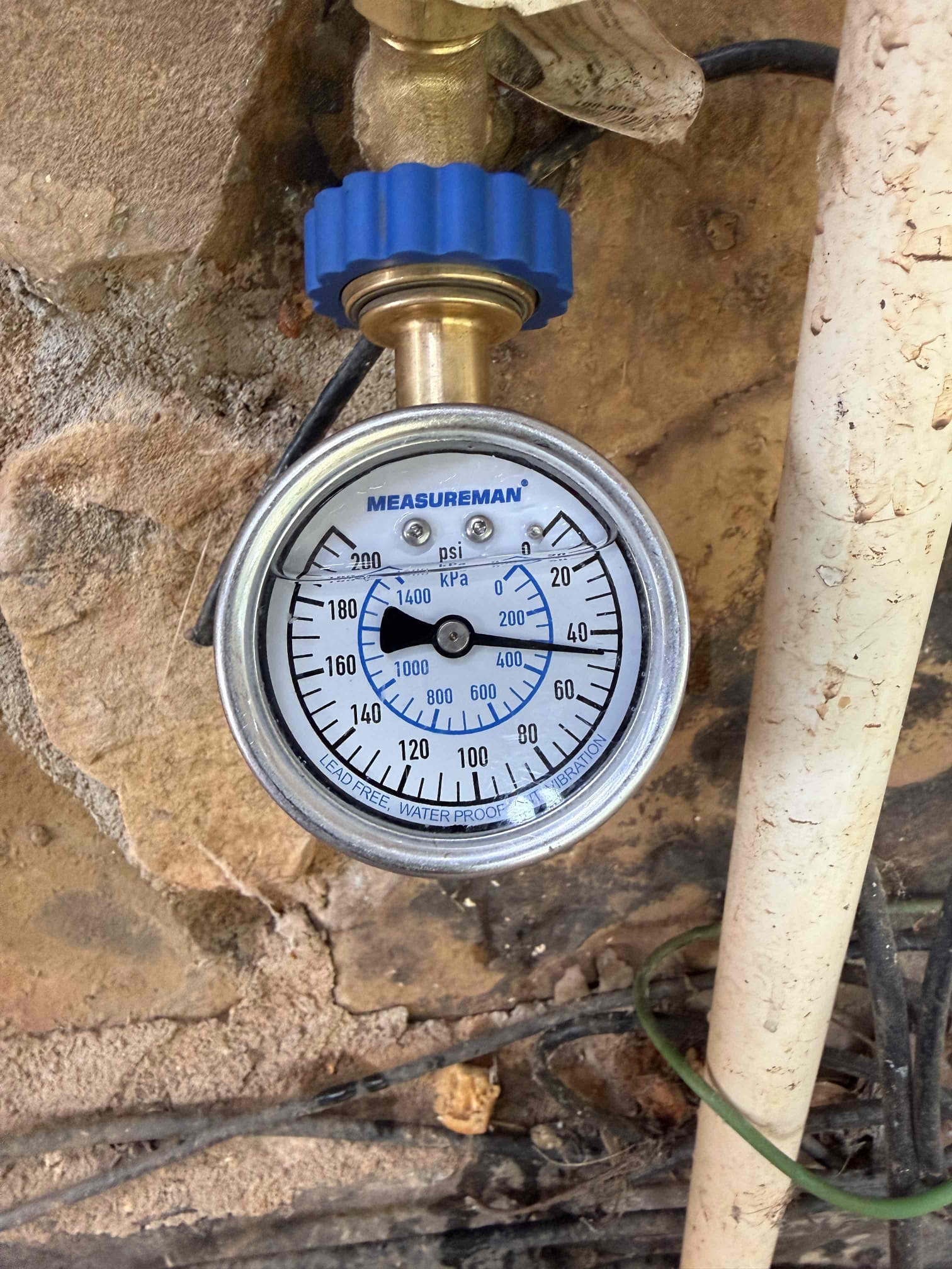 Could not find any obvious source of leak at this time checked all toilets within the house as well as water heater found no issues, also performed meter test meter showed no movement after 20 minutes