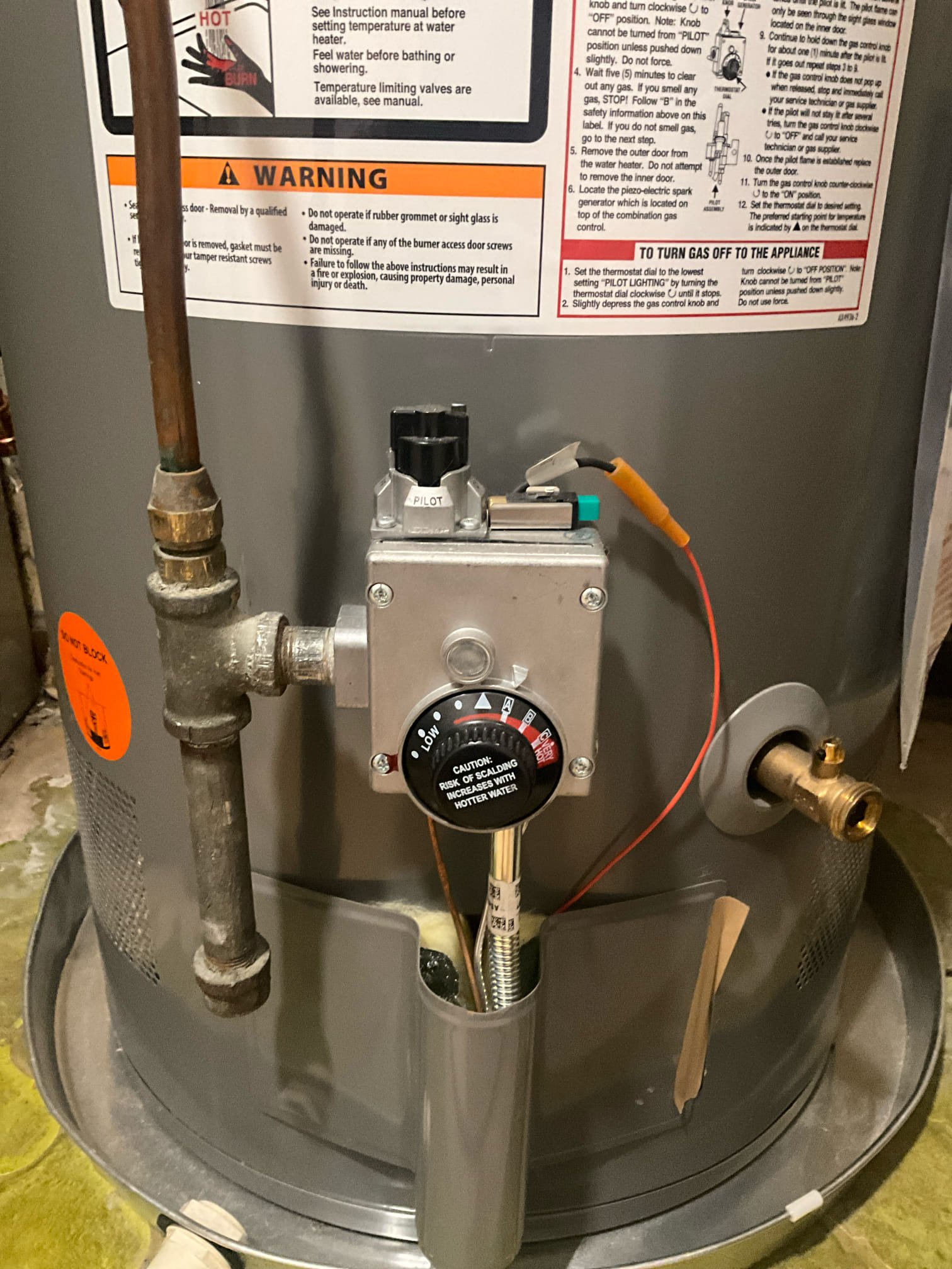 Customer had a water heater that needed to be flushed. Gave customer the free membership flush option as well as the promotional flush option. Tested the thermal expansion tank as well as the pressure. Both are working and in a safe range. Flushed the tank and refilled with fresh water. Ensure heater was relit properly. Customer will have a tank of hot water again in about an hour. 