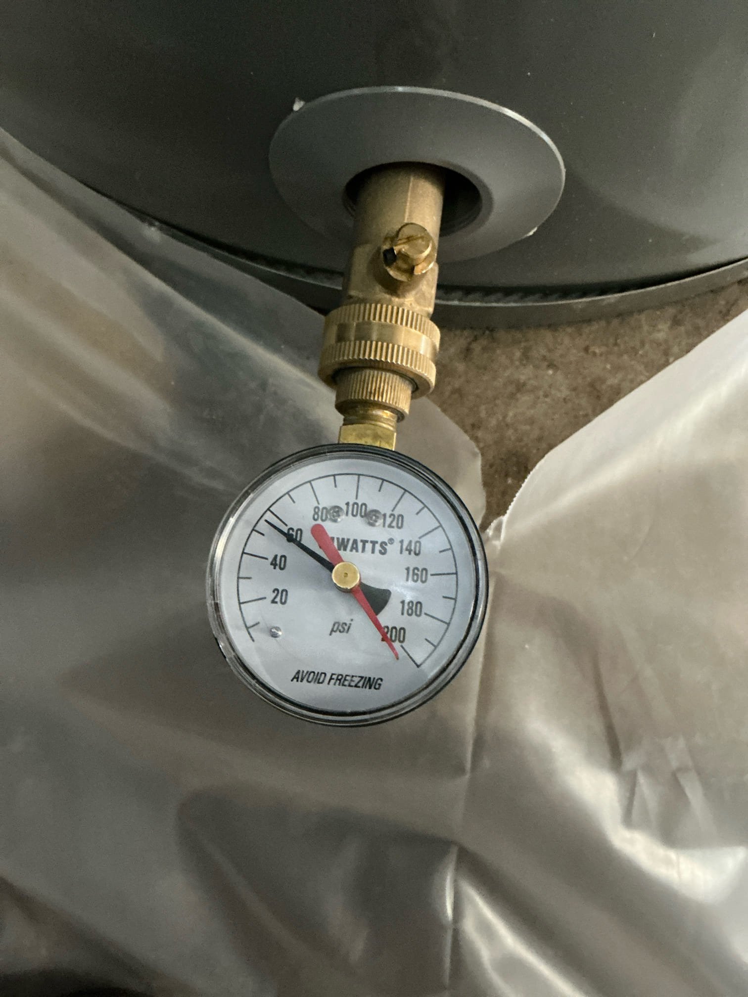 Performed win with Chen annual plumbing inspection. Everything in home is working well and no leaks. Home has recently been repiped with new drain and water lines. Pressure is at 60 psi and water heater is new.

Left estimate to replace service stops for fixtures with built in supply lines.