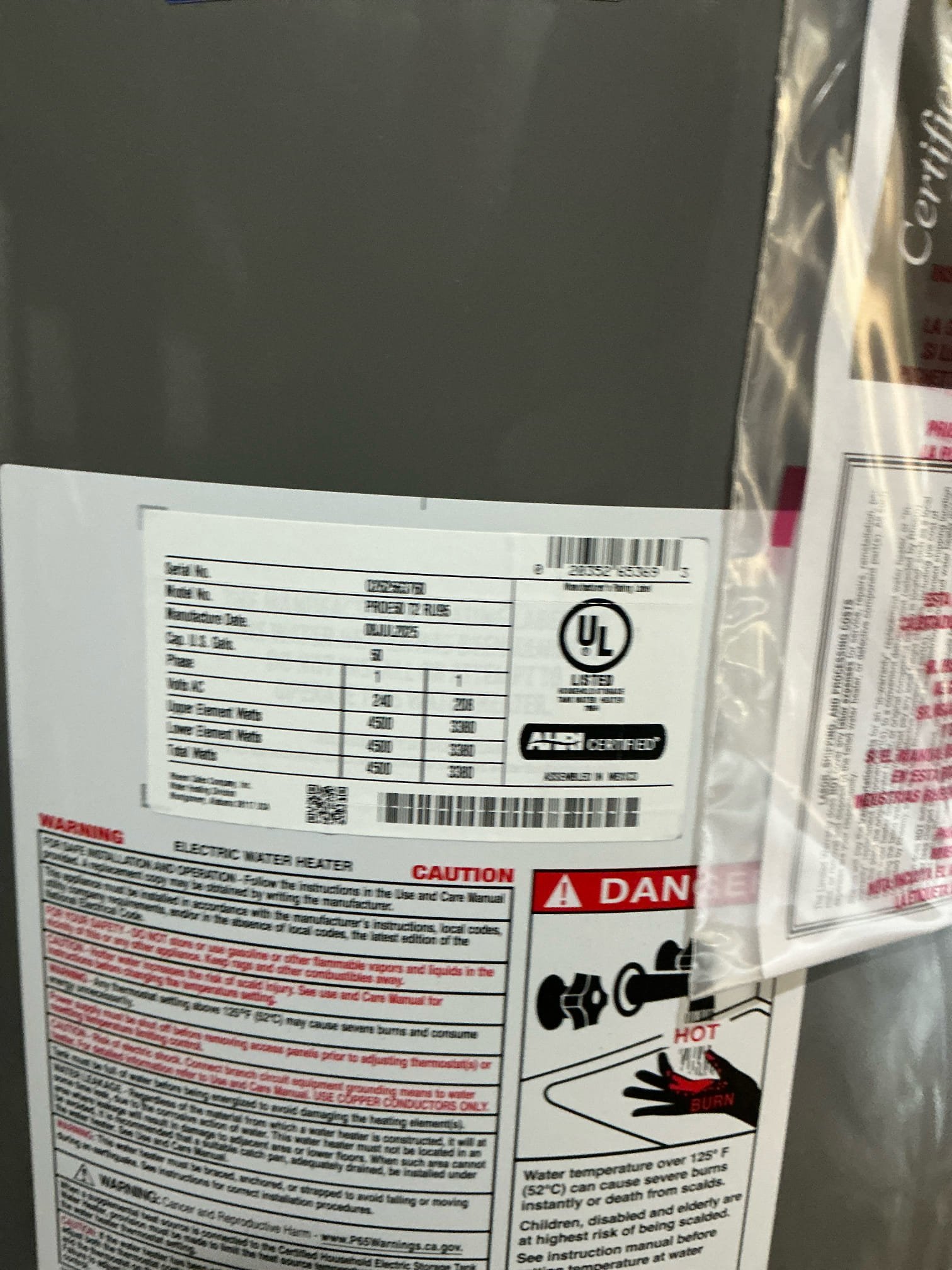 Performed win with Chen annual plumbing inspection. Everything in home is working well and no leaks. Home has recently been repiped with new drain and water lines. Pressure is at 60 psi and water heater is new.

Left estimate to replace service stops for fixtures with built in supply lines.