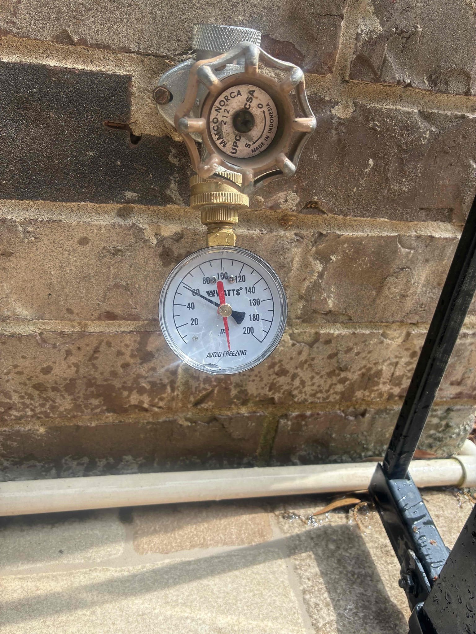 Customer still had pressure issues reviewed day before. Suggested to check cartridge and replace PRV. After replacing PRV. Took apart shower valve and found cartridge needed to be replaced. Customer is ordering part. When shutting off and on water. Debris clogged two faucets upstairs. Flushed faucets through supply lines to address issue. After work was complete checked for leaks and proper function. Will return to install cartridge. 