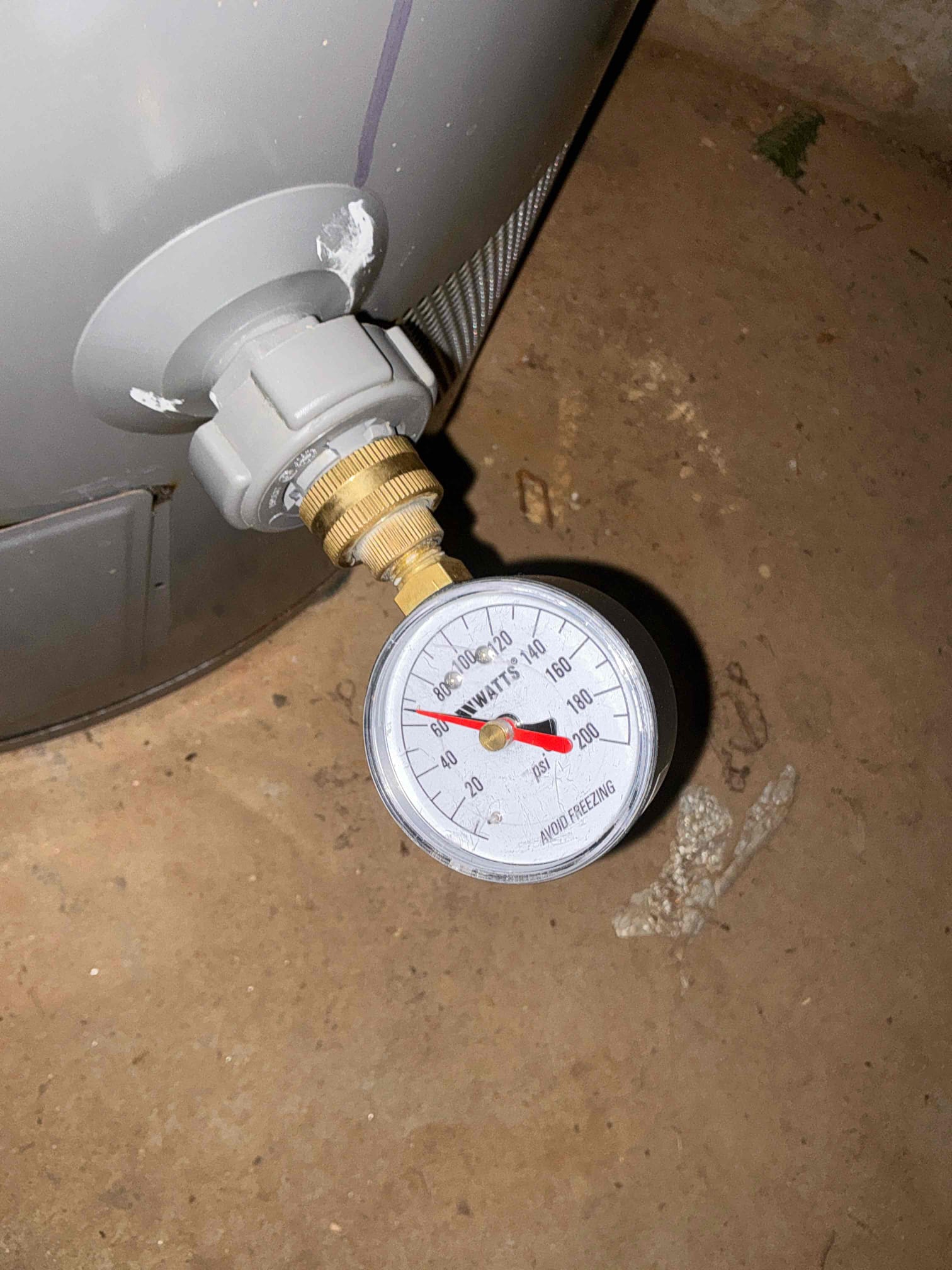 Diagnosed plumbing issues at property. Kitchen faucet is leaking from sprayer hose and upstairs lavatory faucet is dripping due to worn out cartridges. Checked pressure to home and water heater. Heater is newer and in good shape from 2022 and pressure to home is 65 psi. Left estimate for repairs or replacements for faucets.