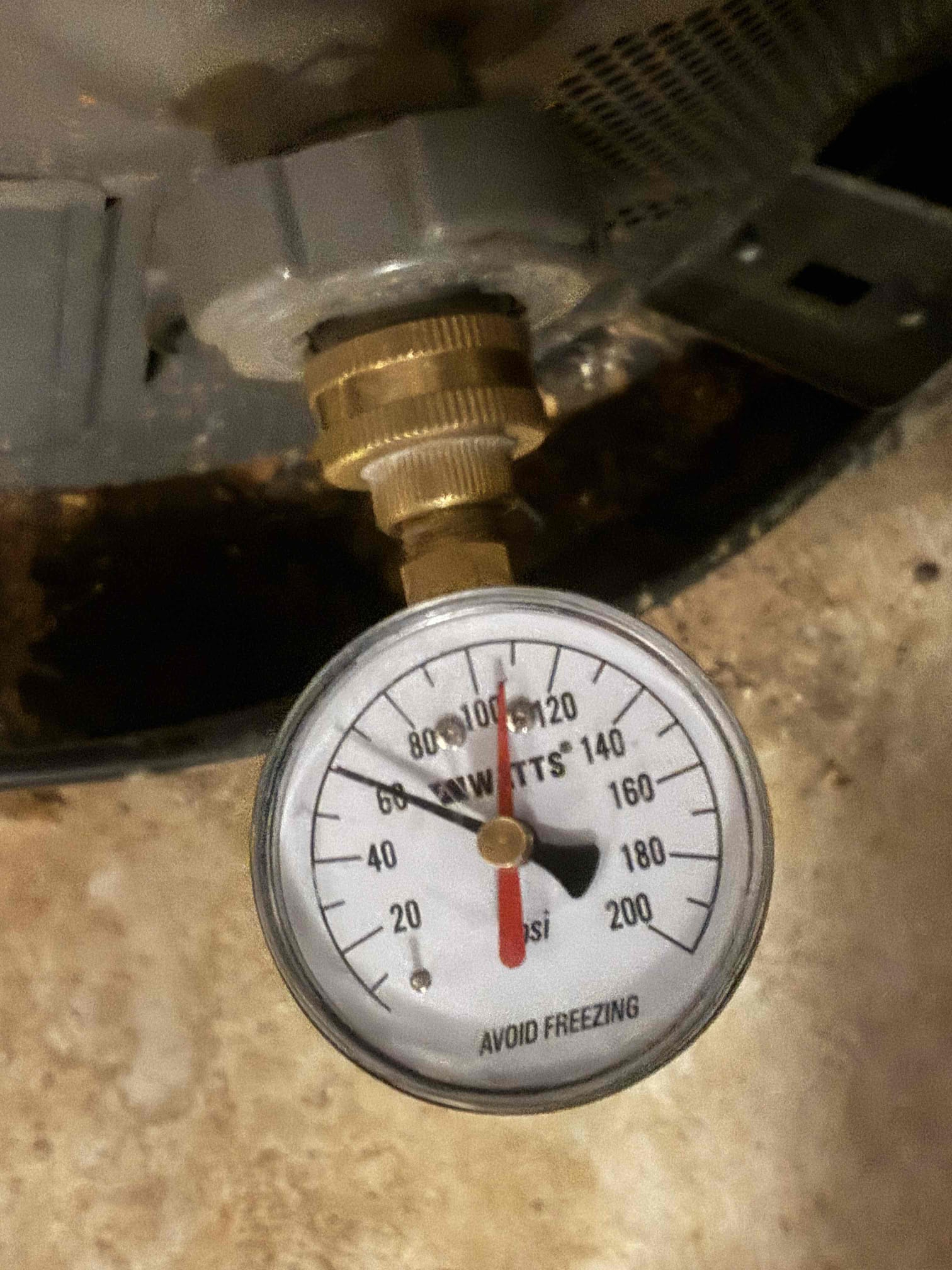 Customer had squeaking sound coming from toilet when running any water in the house. Offered full inspection of home customer wanted to address sound issue alone. Checked pressure, found pressure to be 80 psi. Gave customer options for repair/replacement in order to fix sound issue. Explain to Customer process of elimination to resolve issue if issue returns in fill valve of toilet, suggested minor rebuild for second step of resolving issue. Replaced three-quarter PRV in basement and set pressure to 60 psi. Check for leaks and proper function. Went over any and all reviewed work.
