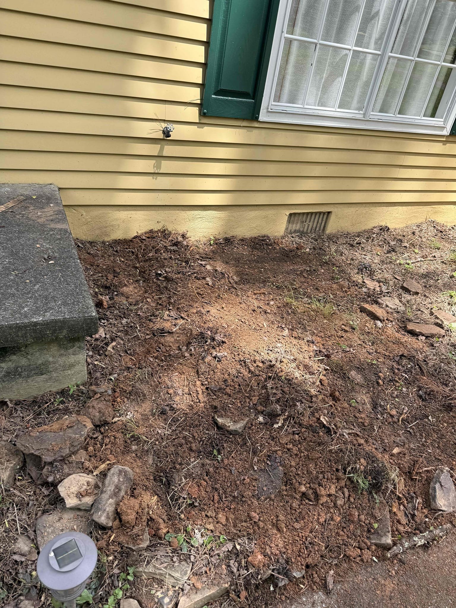 Water leak upon arrival. Customer stated the county came out and said it was on his side. After digging found 1 inch pvc line leaking at a 90. Informed customer we could cut the section off and replace it and gave him a quote to do so. Customer approved quote we replaced the 90 and allowed the glue to dry for 1.5 hours. After cutting water back on and another 90 on the water service blew apart. Returned to run new water service from meter to stubout. Installed new 1 inch pex line with a new ball valve and meter box. Turned water back on to check for leaks and found no leaks. Ran multiple fixtures in the house to get air and dirt out of the lines. Customer now has working water again and no leaks upon departure 