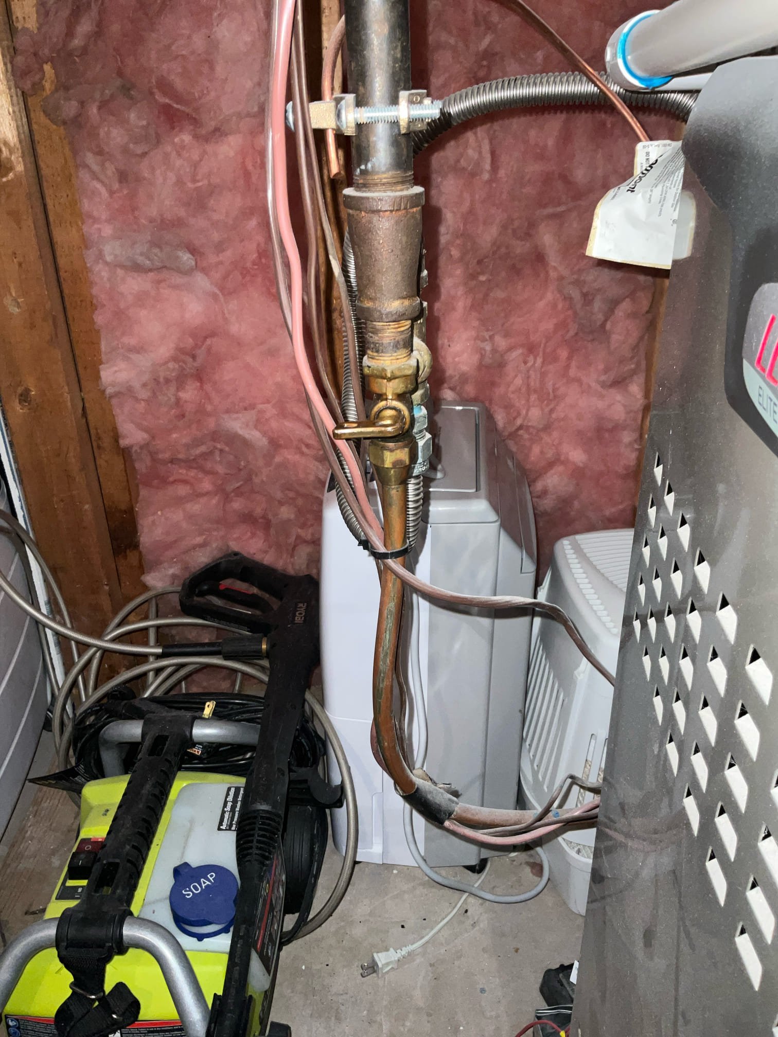 Replaced water heater. Checked for water leaks in the area work was done, and no leaks. When water heater lit the vent was back drafting. Checked all the venting in basement, and checked the vent on the roof and couldn’t find any obvious obstructions. Turn gas off to water heater and informed customer that they will need to hire third party company to clean vents so water heater can vent correctly. I informed customer multiple times to not use water heater till vent is cleared and that it’s very dangerous till problem is corrected. Cleaned work area 