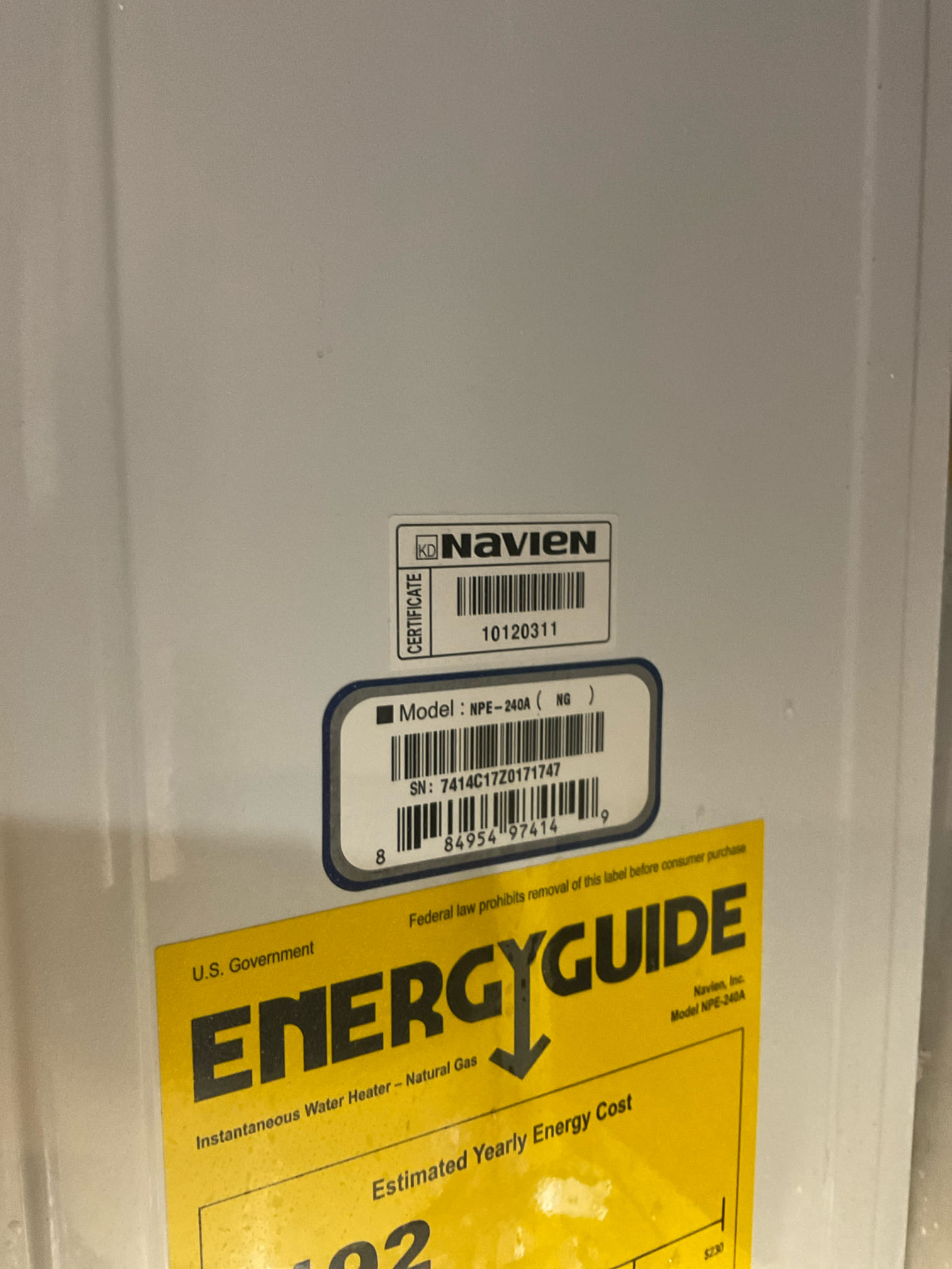 Tankless flush and some troubleshooting work with exhaust pipe pitch fix 