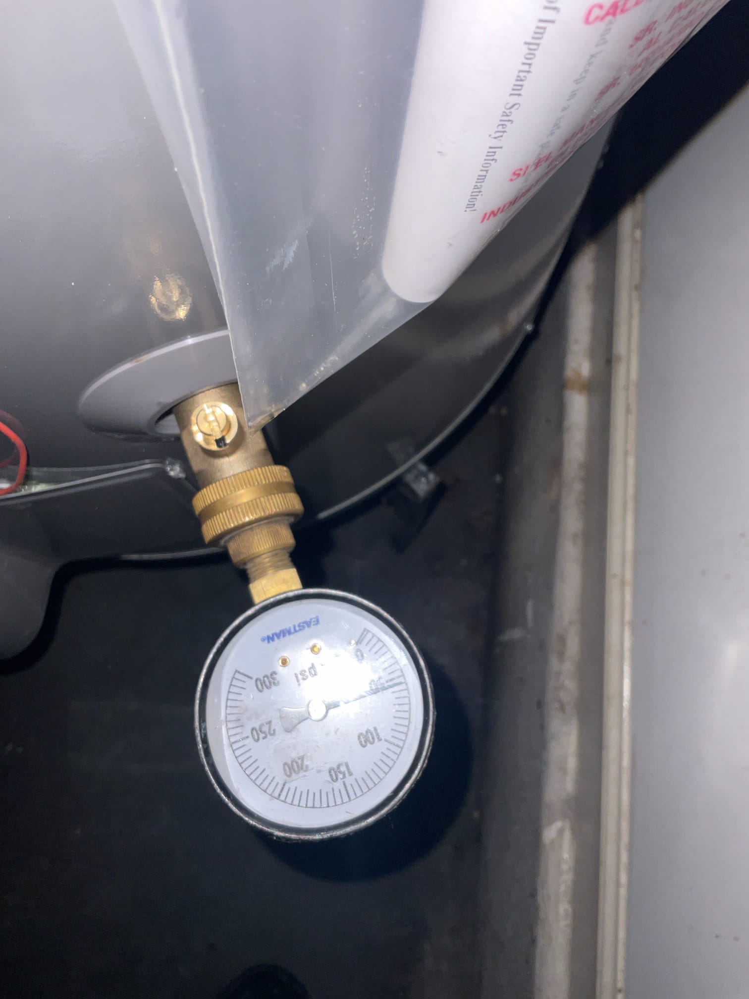 Replaced a 50 gal gas direct vent water heater and Prv 