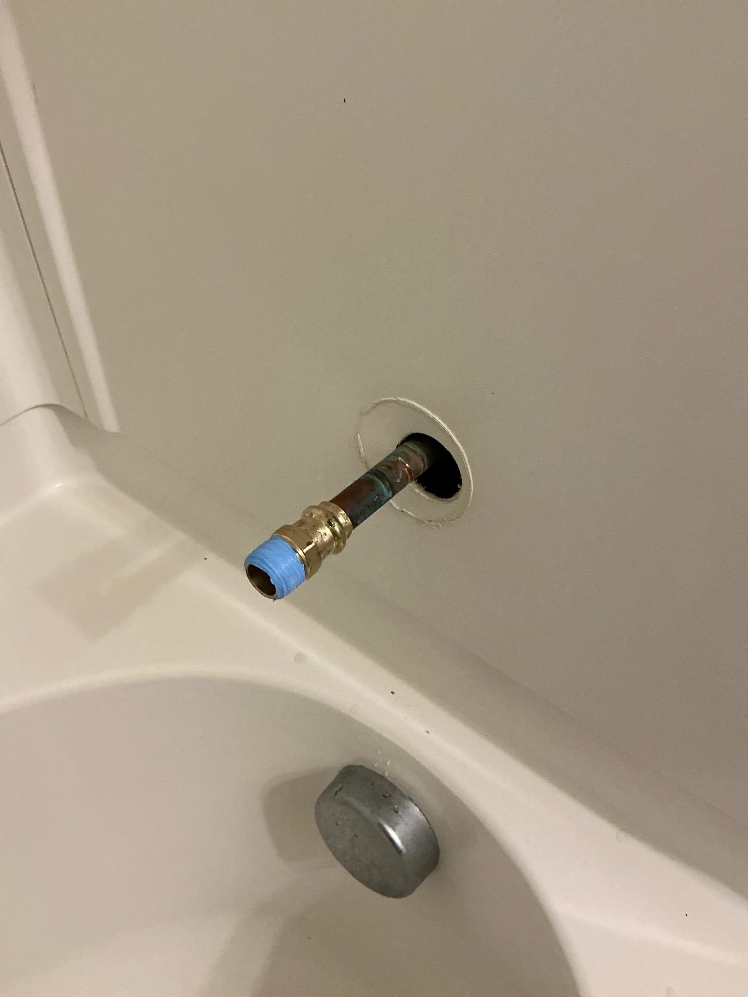 Found master restroom right faucet constantly dripping. Found upstairs guest restroom tub spout divertor not operating properly. Replaced both hot and cold cartridges with new moen 1224 cartridges. Replaced upstairs guest restroom tub spout. Caulked tub spout. Tested and left everything in good working order.