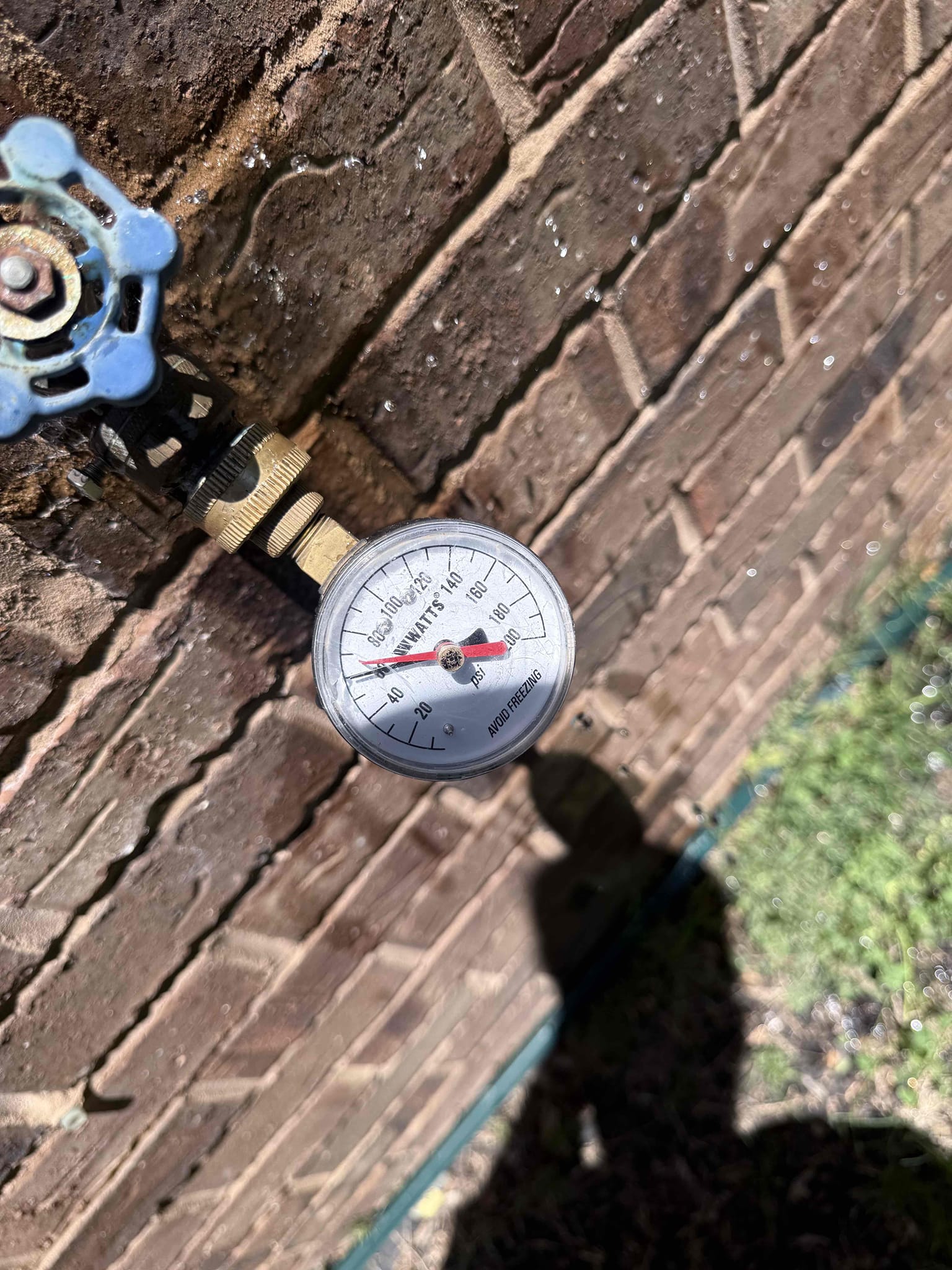 Water leak upon arrival. Customer stated their water bill has gone up in the last two months. After isolating the water to the front yard the meter was no longer spinning. Turned water back on to the house and tested all toilets. Noticed that the meter was reading a leak was on when the toilets were turned on. Informed customer we could start with rebuilding the oldest toilet first and if that didn’t stop it we could rebuild the rest of them. Gave customer estimate, customer declined estimate 