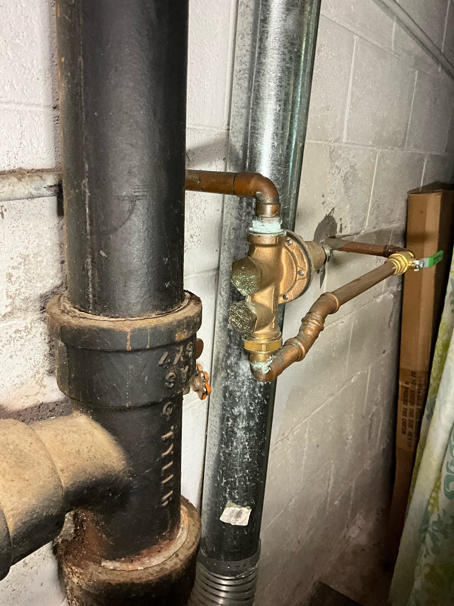 Call for estimate for toilet flange and cast iron repair.

Arrived and met with Melissa on site and she showed us a toilet flange (lead and cast iron) that needs to be replaced for a new toilet installation. 

While on site we also discussed water filtration, and concerns with a recent recommendation Melissa received to install a Halo Ion device on the main waterline. I strongly encourage NOT installing this device, as the existing copper is in a very deteriorated and corroded state, and the introduction of reverse ionization will detract calcium and magnesium buildup from the walls of the copper pipe, and very likely lead to systemic failure of the copper system.

My recommendations are:
Replace cast iron flange and small section of cast iron pipe.
Install a Halo carbon whole house filtration system
Replace thermal expansion tank

Join maintenance program to help protect and maintain plumbing system, and to identify risks and potential issues earlier.

I have left estimates for that w
