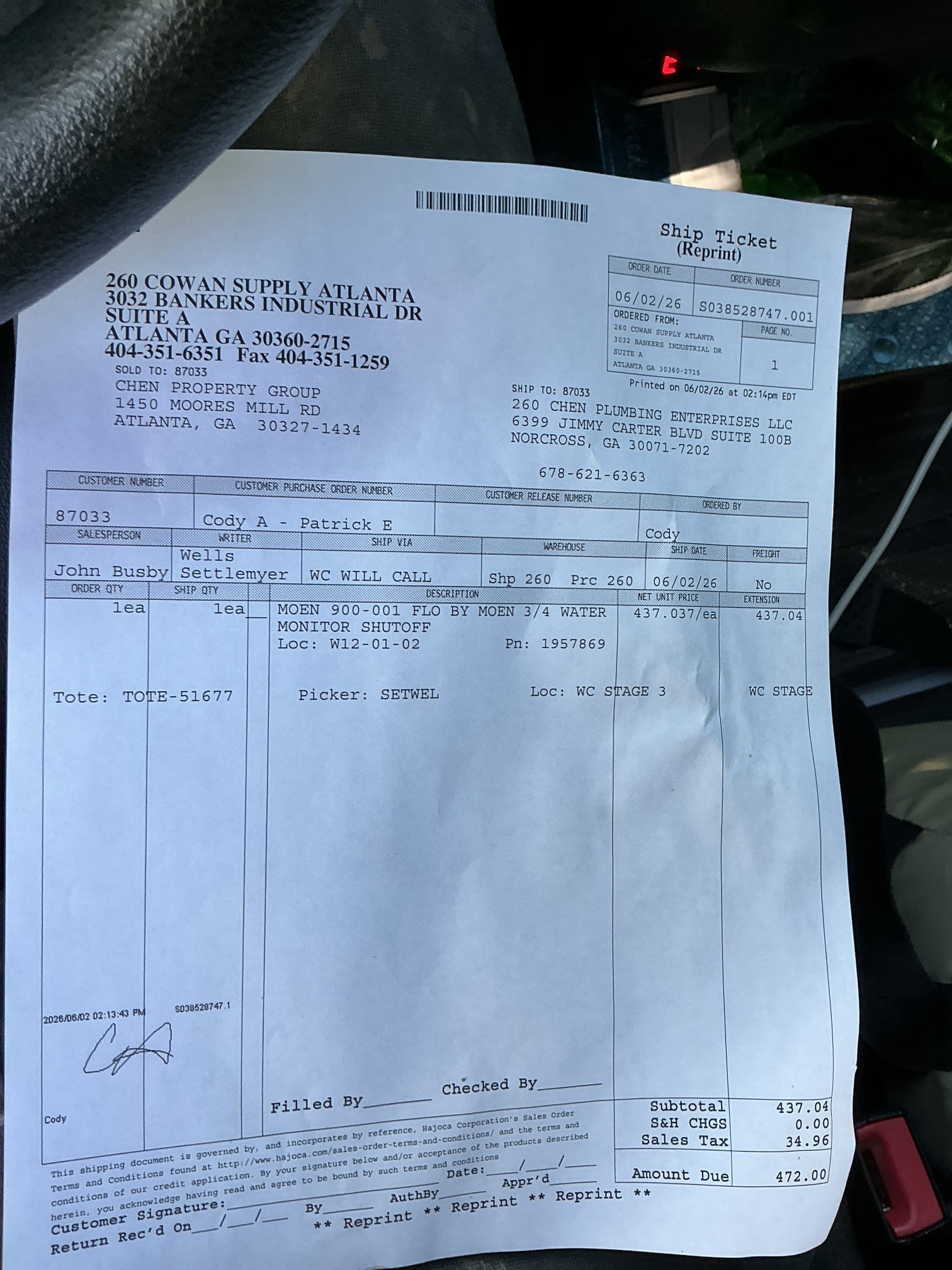 Customer had water service leak. after going over issue, did small home inspection found pressure to be good and water heater in good condition. Went over options for repair/replacement on water service leak and went over additional options for filtration and flow by Moen shut off. Replaced service with 1 inch pex piping and installed three stage filtration system, and flow by Moen in crawlspace. with two new additional main valves. After work was complete backfill trench to best of ability. turned on water to check for leaks and proper function. Also went over. Electrical set up for flow by Moen.