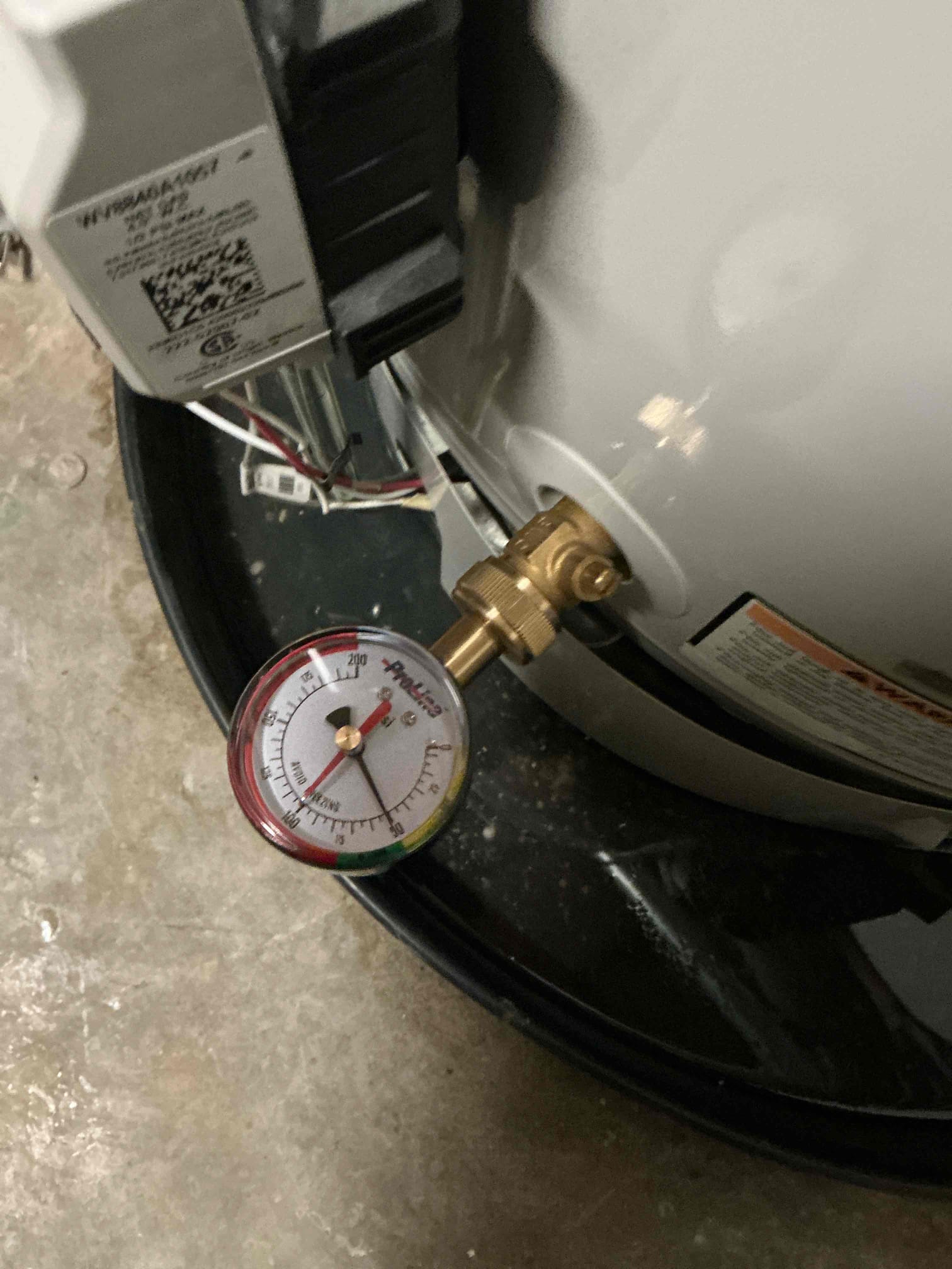 Diagnosed leak from near water heater to into unit below. Water was still on in unit upon arrival and found leak on shark bite fitting from cpvc to pex, customer said it was leaking heavily earlier and filled heater pan. Shut off water to heater. Removed both flex line and replaced with copper and correct fittings to adapt to cpvc and pex existing. Replaced with copper piping. Tested for proper operation and no additional leaks found