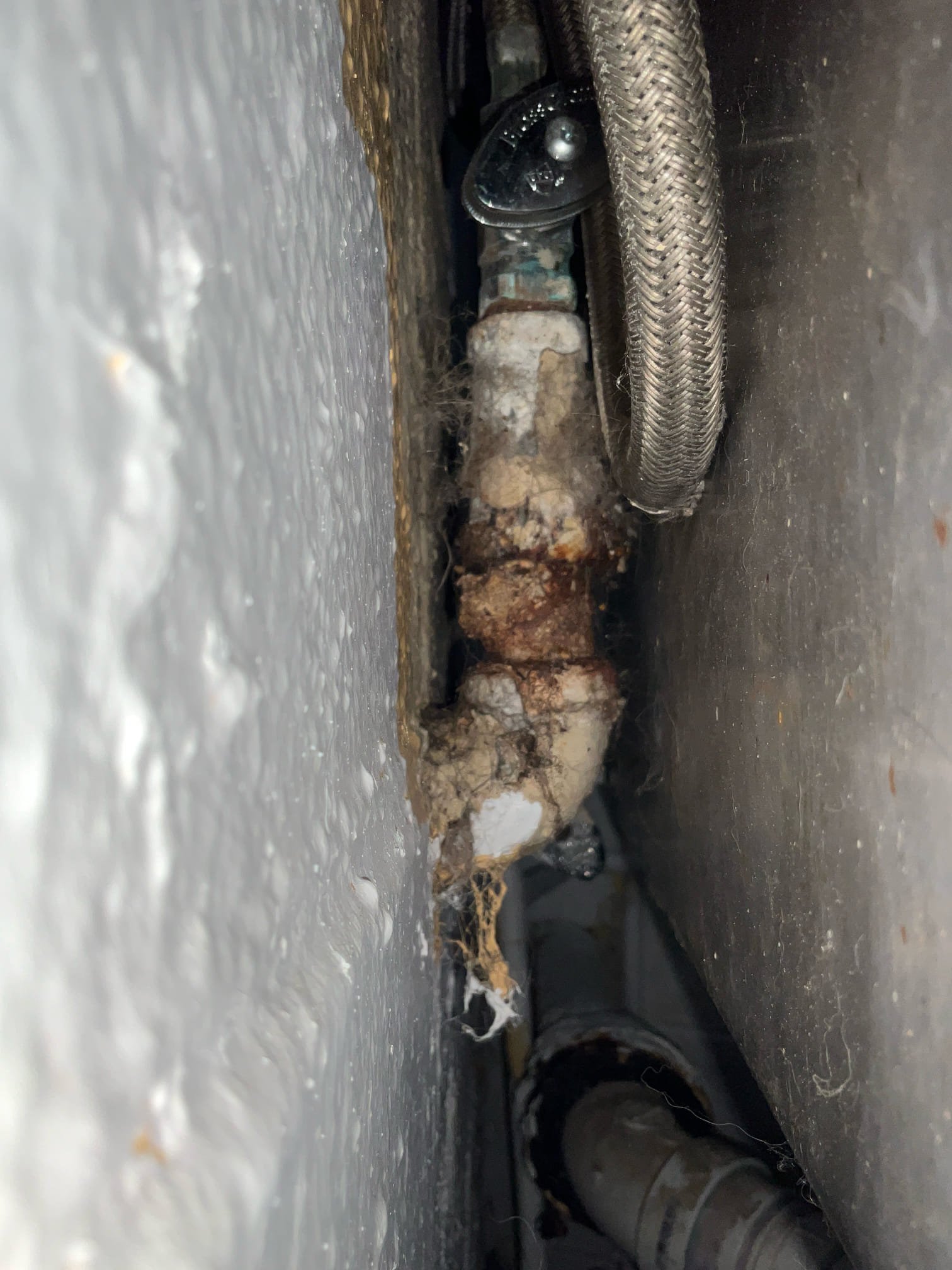 Was called out for a dripping faucet and drain that was backing up. Checked water pressure and it was 120. Gave estimate to add PRV and main shut off valve. I due believe the faucet is dripping due to age and water pressure. Gave estimate to replace T&S faucet. Office has to get an approval before work can be done