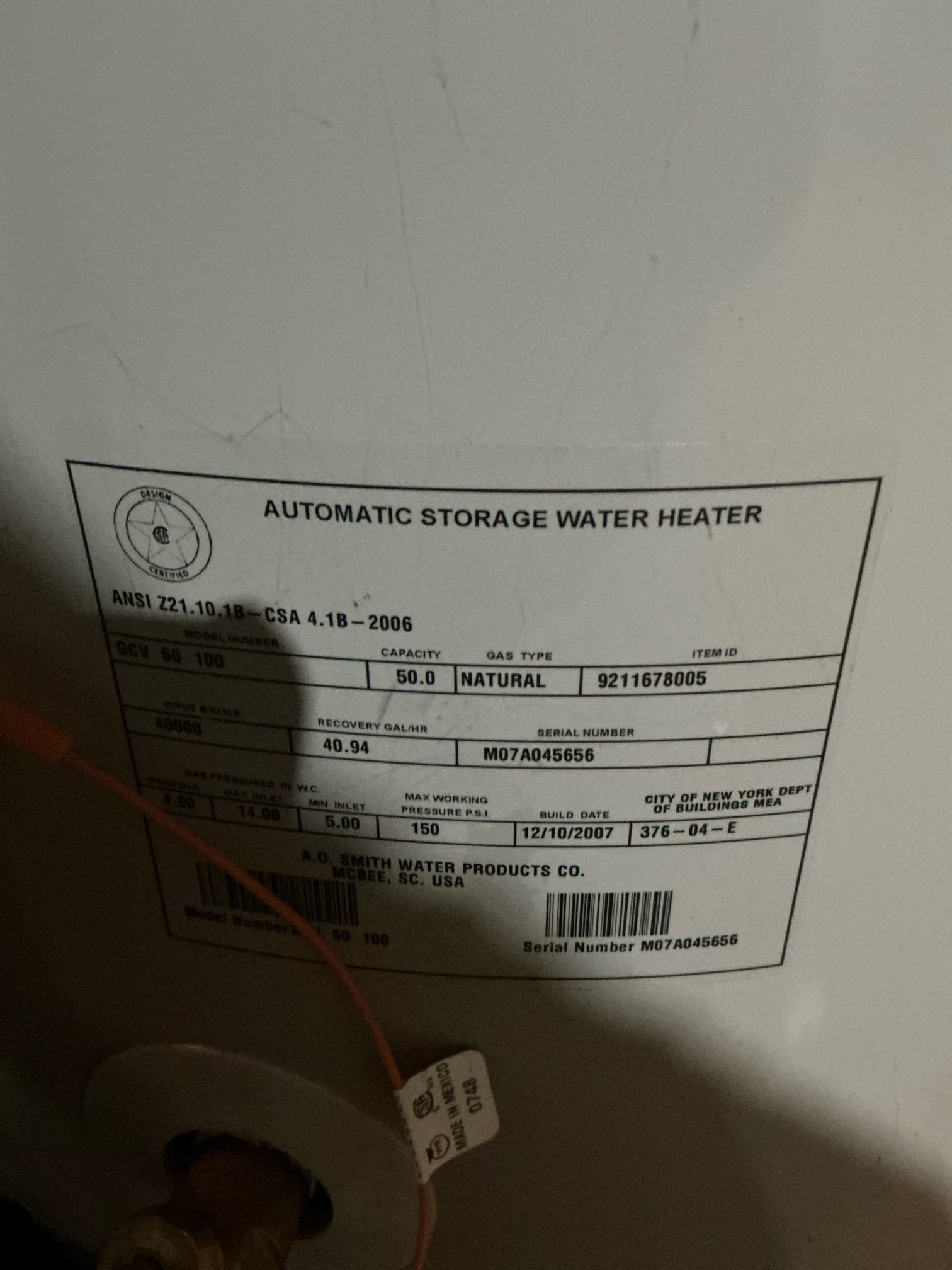 Diagnosed leak near meter and found cracked fitting after meter on pvc piping. Cut out leaking section of pipe and replaced section with new pex pipe. Inside replaced pressure regulator and shut off valve. Set pressure to 65psi. Tested all work for proper operation. No leaks after work completed 