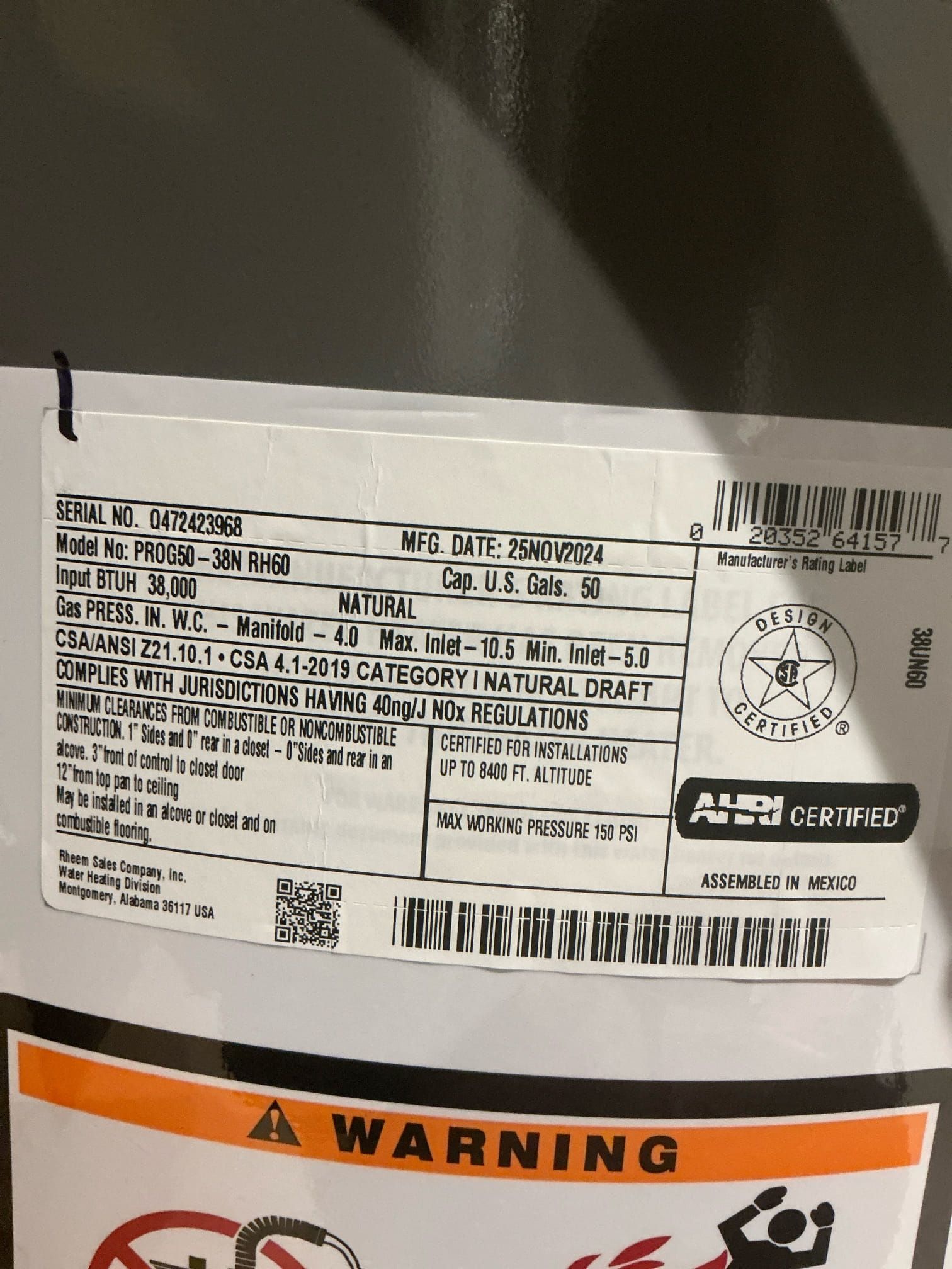 Smell in master restroom. Customer wants to call to schedule when available for smoke test.