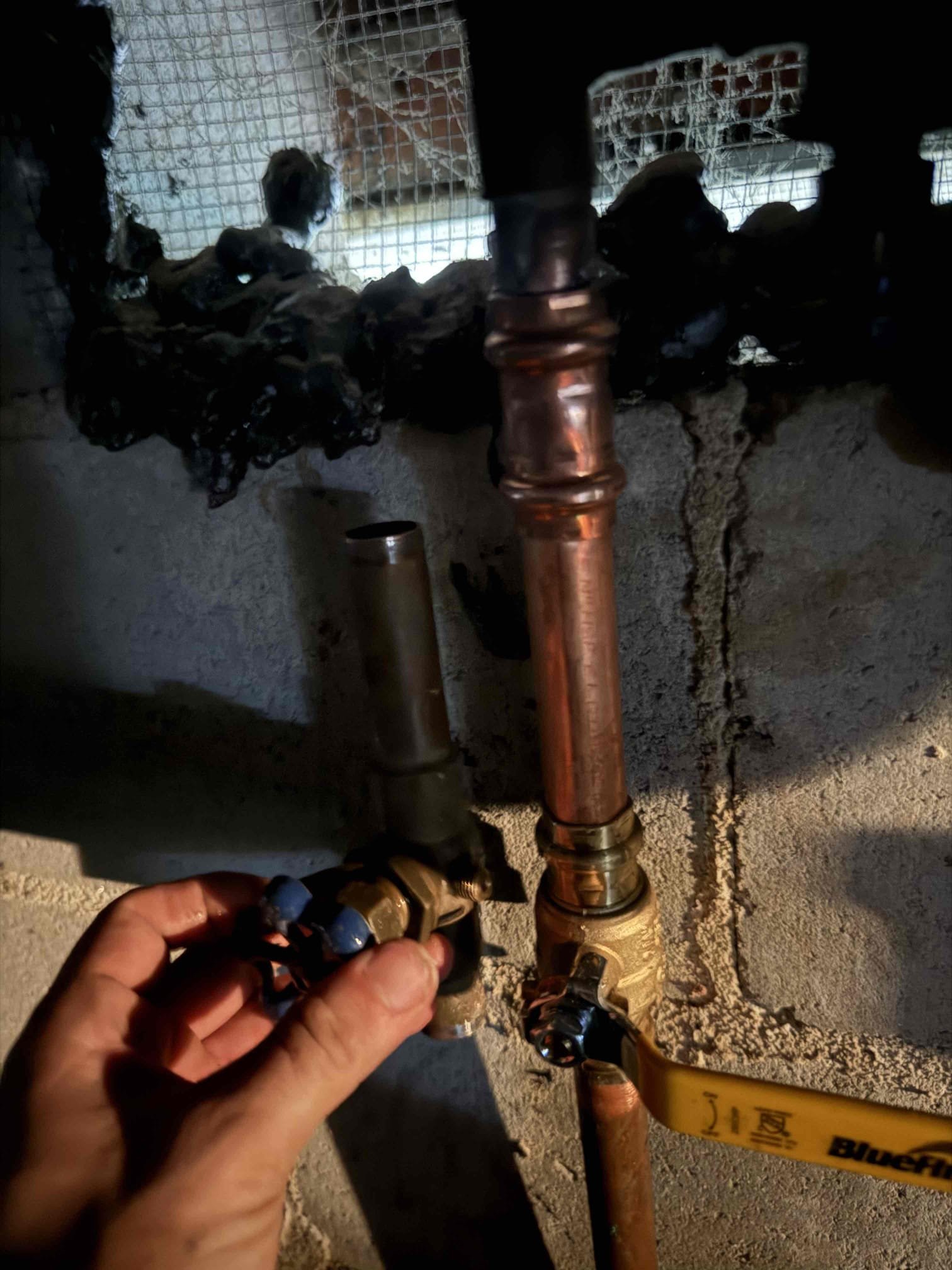 Shower not shutting off and whole home shutoff not working upon arrival. Customer stated the shower had been dripping for a few months and now it won’t shutoff at all. Once they realized the shower would not shutoff they attempted to shut the water off to the home using the gate valve in the basement but the water would not shutoff all the way. Informed customer the shower cartridge had failed and that the gate valve was no longer working properly. Informed customer we could replace both. Gave customer estimate, customer approved estimate. Installed new gate valve and new Moen 1222 cartridge for the shower. Turned water back on to check for leaks and found no leaks. Made sure shower had both hot and cold water. Shutoff valve and shower are working properly and no leaks upon departure. 