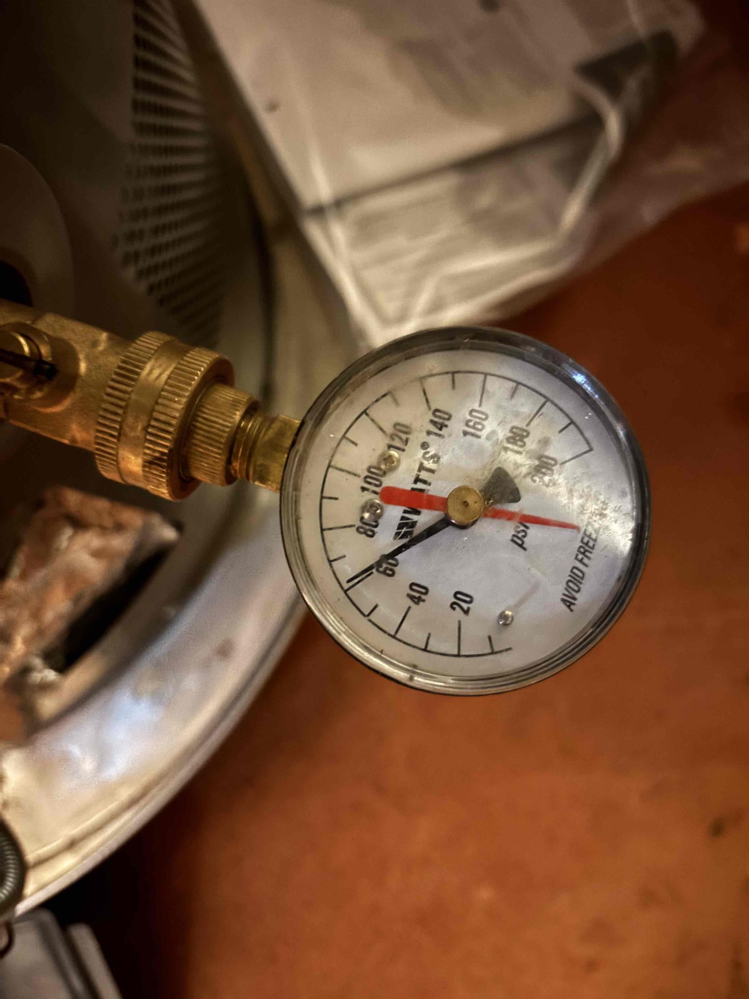 Upon arrival, customer stated pilot light on water heater has went out. Attempted to relight water heater, water heater lit with no issues. Found leak on three-quarter copper union. Gave customer estimate to replace leaking union. Install two new three-quarter copper couplings. No leaks at departure. Customer signed up for win with Chen membership. Performed annual flush today. Water heater is lit and working properly at departure. 