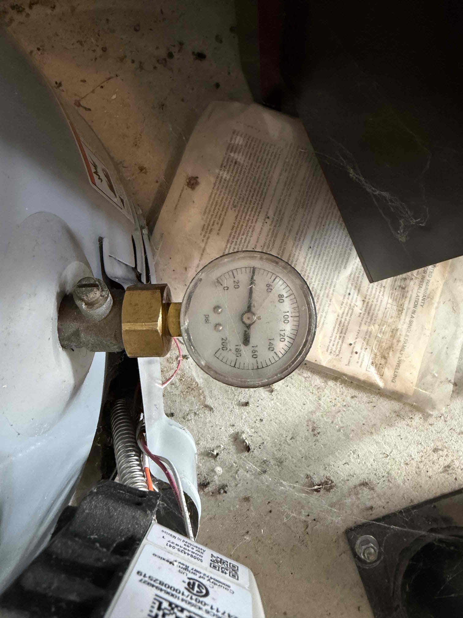 Called out for dripping shower. While removing the old moen cartridge the the back of it was broken where it sits on the back of the valve(see pictures). Replaced cartridge. Checked work and cleaned up work area
