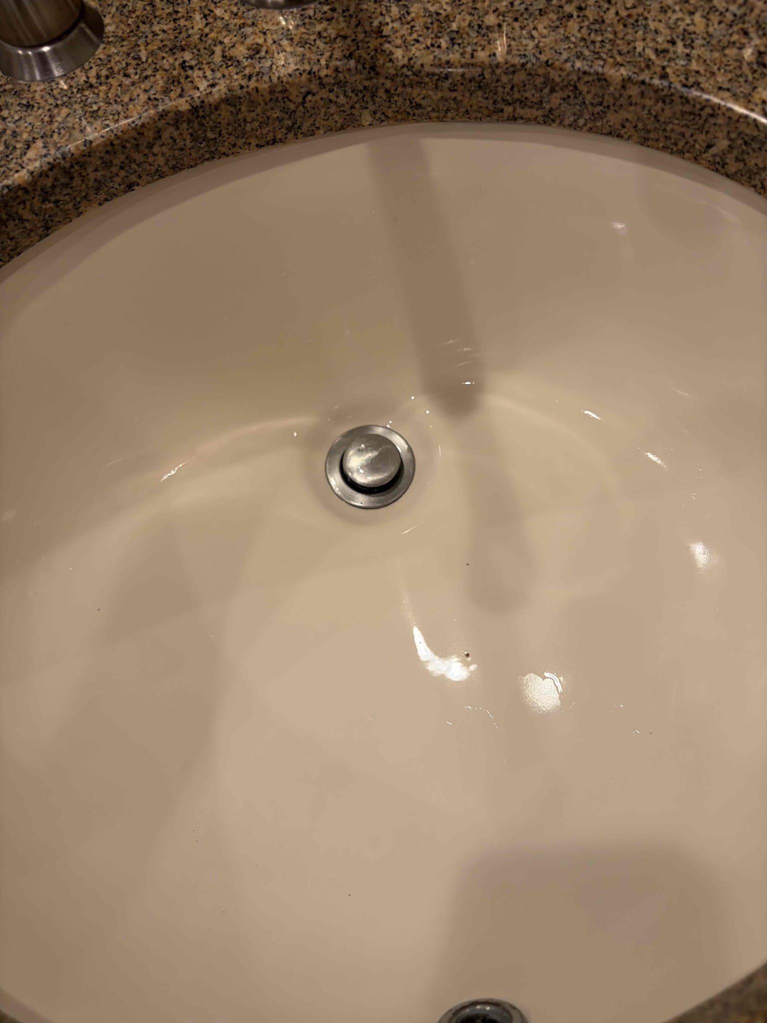 Minor repair on sink drain
For this customer they have a mysterious leak near there washing machine however I can’t see anything visible leak or a visible problem however the wood is wet. I’d recommend to have provision come out and take a look at the damage. Additionally the homeowner had a sink drain that had a pop drain issue. The guide rod for the pop up had broke and that was needed to be fixed. Additionally, the hose Bibb outside, I didn’t see a leak, so therefore I didn’t recommend to get anything fixed or replaced. I located a secret room, that doesn’t have any current access, homeowners is unaware of this space, there is a cabinet blocking where I think is the access, additionally it wet. At this time provision will let us know if there is any problems