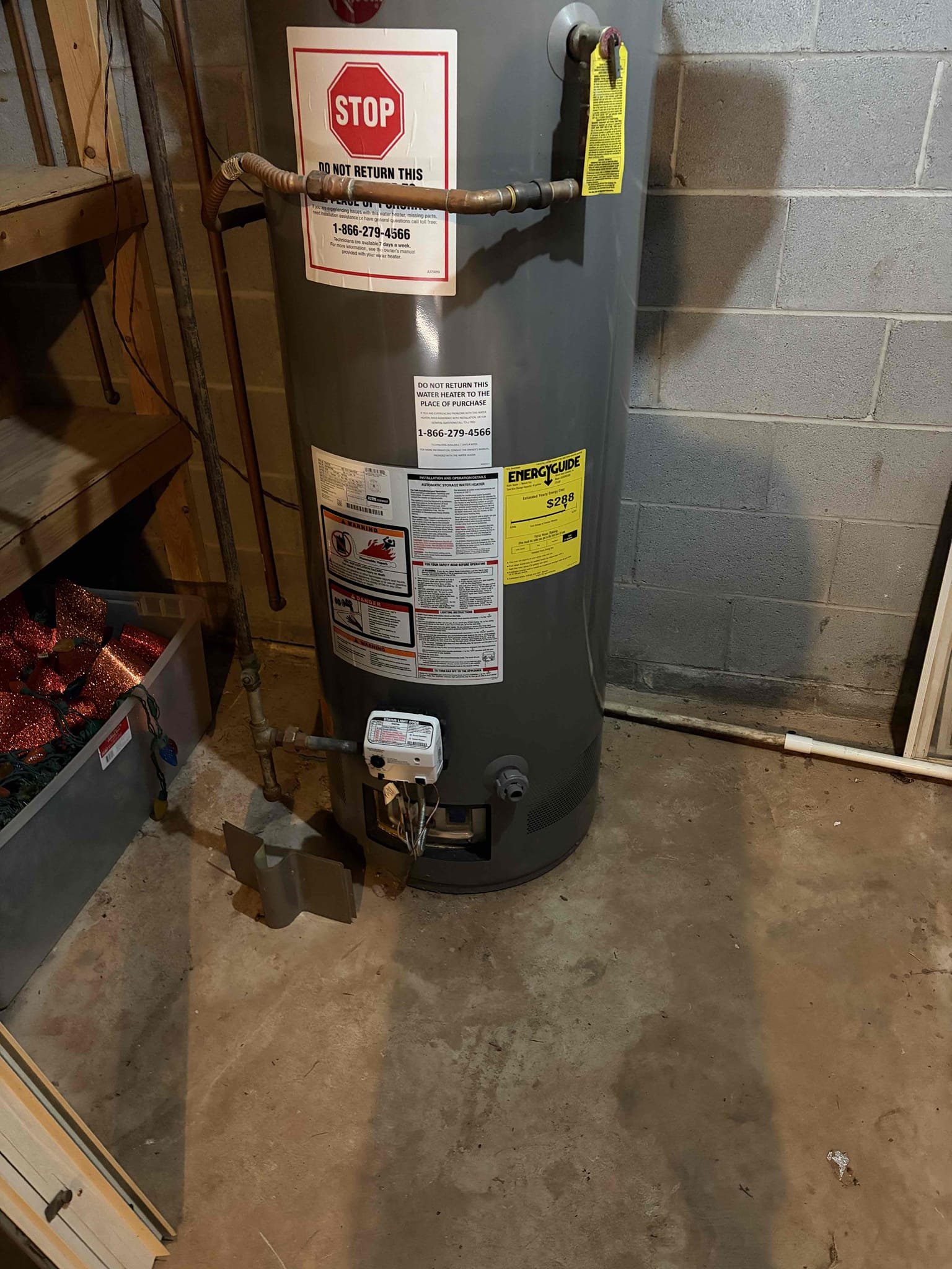 Provided customer estimates to replace 50 gal gas water heater in basement. Attempted to re- light water heater, water heater re-lit with no current issues. Customer signed up for the Win With Chen.
