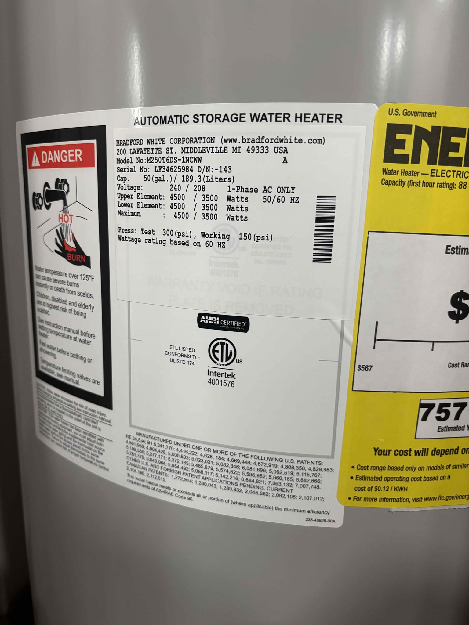 Upon arrival customer stated the cpvc ball valve has broke and is now leaking. Gave customer estimate to replace leaking ball valve. Water heater is also 12 years old. Provided customer with estimate to replace water heater as well. Customer and her brother denied both options.