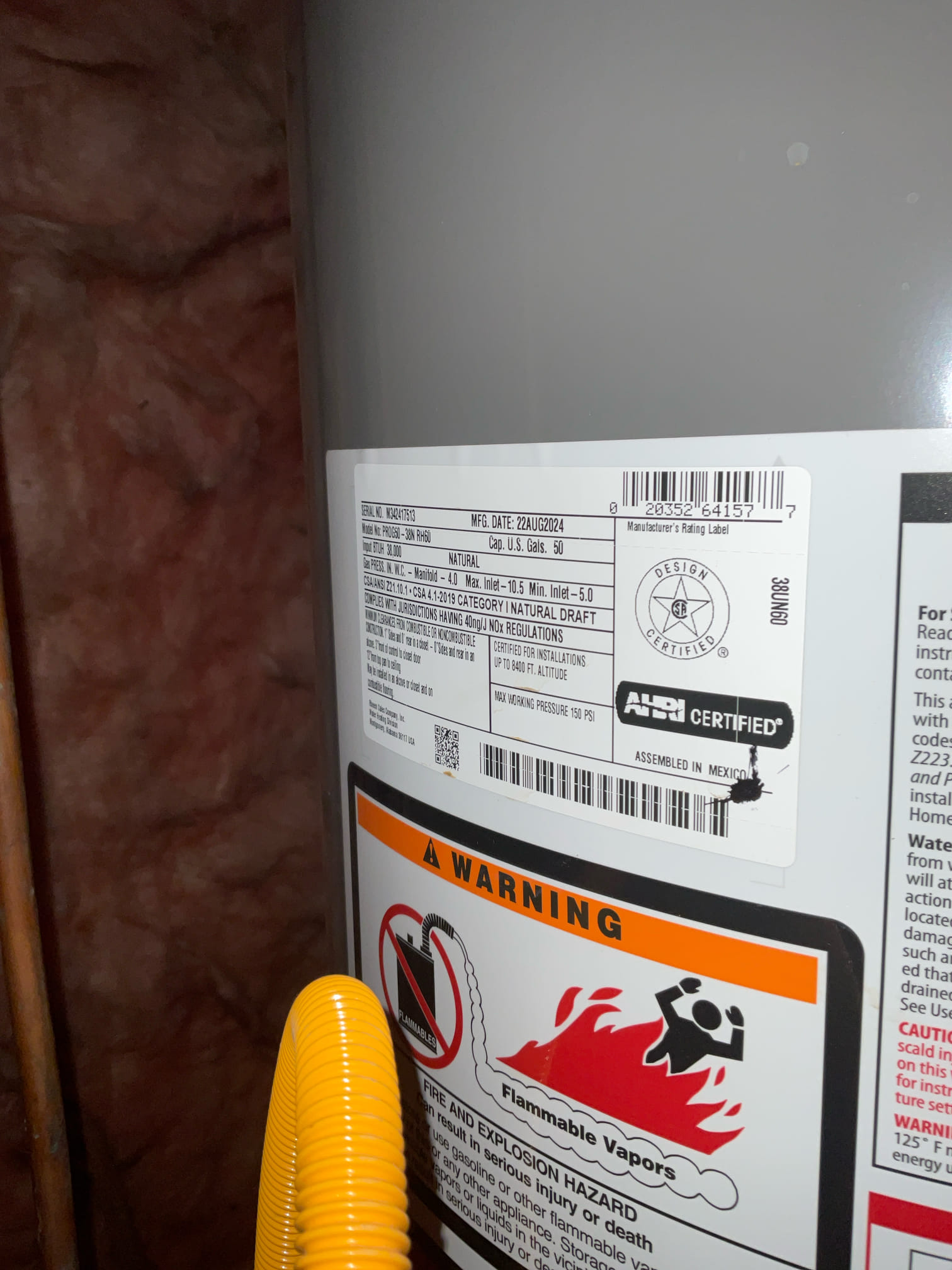 Customer wanted to have water heater flushed. Went ahead and flushed water heater. While kicking off tmp it started to leak. Stated to customer that tmp needs to be replaced. Installed new tmp. Pressured water heater back up and tested tmp. No tmp is working and no leaks are present. Bleed air from hot water lines and relight water heater. 