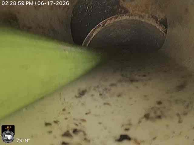 Customer called out due to stoppage occurring again, gave customer options to run camera. Inside of home. Customer approved found line to have excessive turns leading out to house line has seven turns and a span of 40 feet of pipe. Customer also mentioned they use wipes inform customer to stop using wipes and to use septic safe toilet paper to see if issue would be fixed inside a home due to the nature of the turns the only permanent solution would be to redo plumbing , Customer declined at this Time. Also, we came outside to determine the line of condition of mainline. We found major separation about 90 feet out as well as severe grease buildup at the bottom we were able to get to clean line out. The next step would be to dig up separation and fix accordingly presented customer with  options