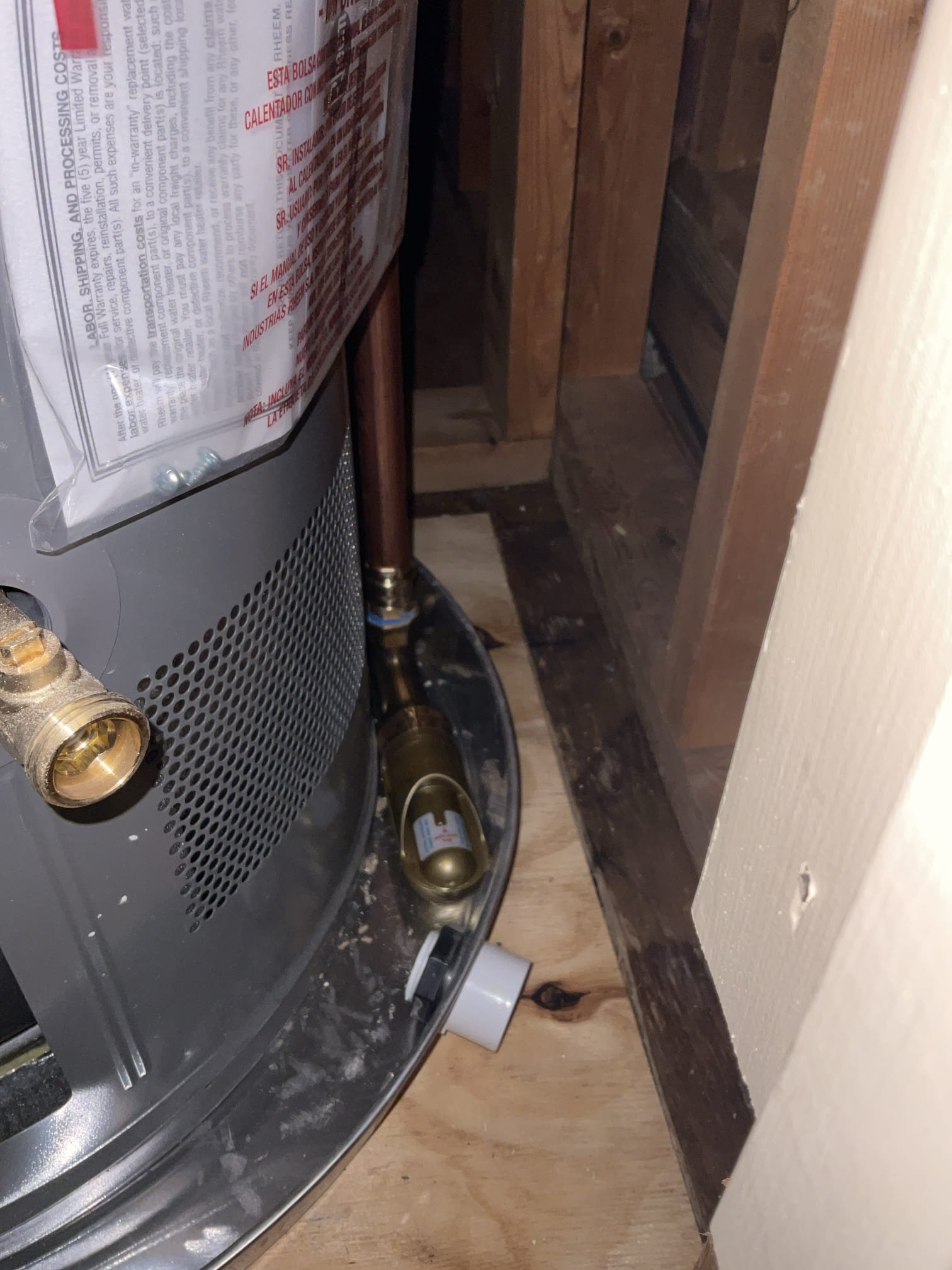 Supply and install wag water automatic shut off valve for customer with $200 off 