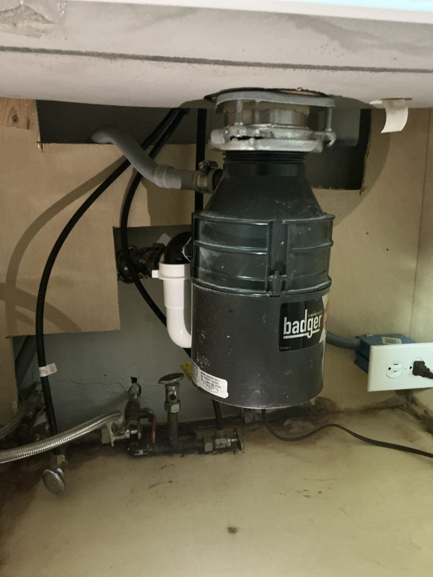 Diagnosed leak underneath kitchen sink. Water was turned off to faucet upon arrival. Turned on water and tested faucet and sink. Found water leaking from tubular drain pipe below. Found p trap attached to disposal installed improperly. Disassembled current trap and removed. Installed new ptrap in proper orientation and tested for proper operation. Cleaned work area 

Signed up with win with Chen home protection membership!