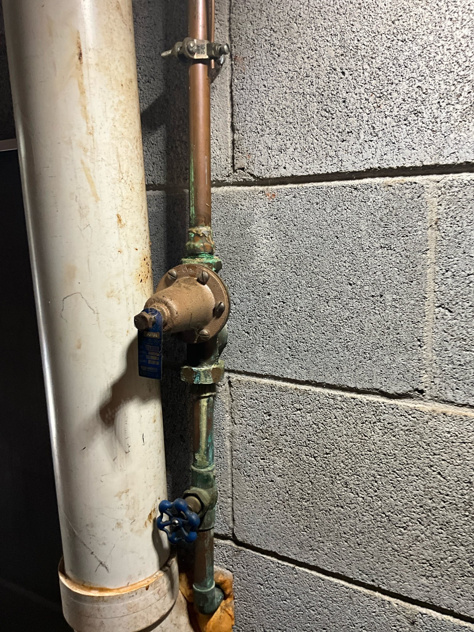 Call for water pouring from water heater area.

Arrived and met with Ms. Debbie and Mr. Warren. They showed me water coming from utility area, out the garage floor (concrete and unfinished areas).

I discussed history of area. Water heater was installed approximately four years ago. 

Inspection revealed the following: water heater is five years old. Pressure greatly exceeded safe levels, and pressure regulating valve was from 1986. Water heater is functioning and does not have any leaks or stress. The water is coming from a failed from condensation pump. The pump is overflowing, and water is pooling around water heater and driveway area.

I discussed findings with Ms. Debbie and Mr. Warren. They elected to replace the pressure regulating valve to address the major pressure problem. They will contact an hvac service to assess condensate drain line and pump.

I discussed the benefits of our maintenance membership program and have left the information as well.

