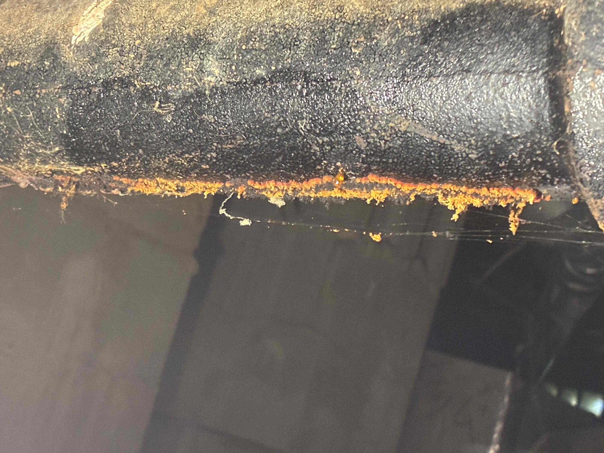 Customer believed they had leak from water heater. Spoke with landlord upon arrival about issue and inspected water heater. Found several issues with water heater and installation errors. Went in crawlspace to further inspect issue found on gas line. While in crawlspace also noticed issues with cast-iron drain line coming from kitchen. Return back to heater shut off valve and noticed leak stops on meter after valve is shut off. Spoke with landlord to give options for repair/replacements of these item. After approval, Rerouted waterlines, and gas line using small existing penetration from crawlspace to mechanical room where work was located. Removing lines from slab and routing along wall in mechanical room to eliminate leak. After work was complete check for leaks and proper function of all work. Rerouting location was approved by Customer.