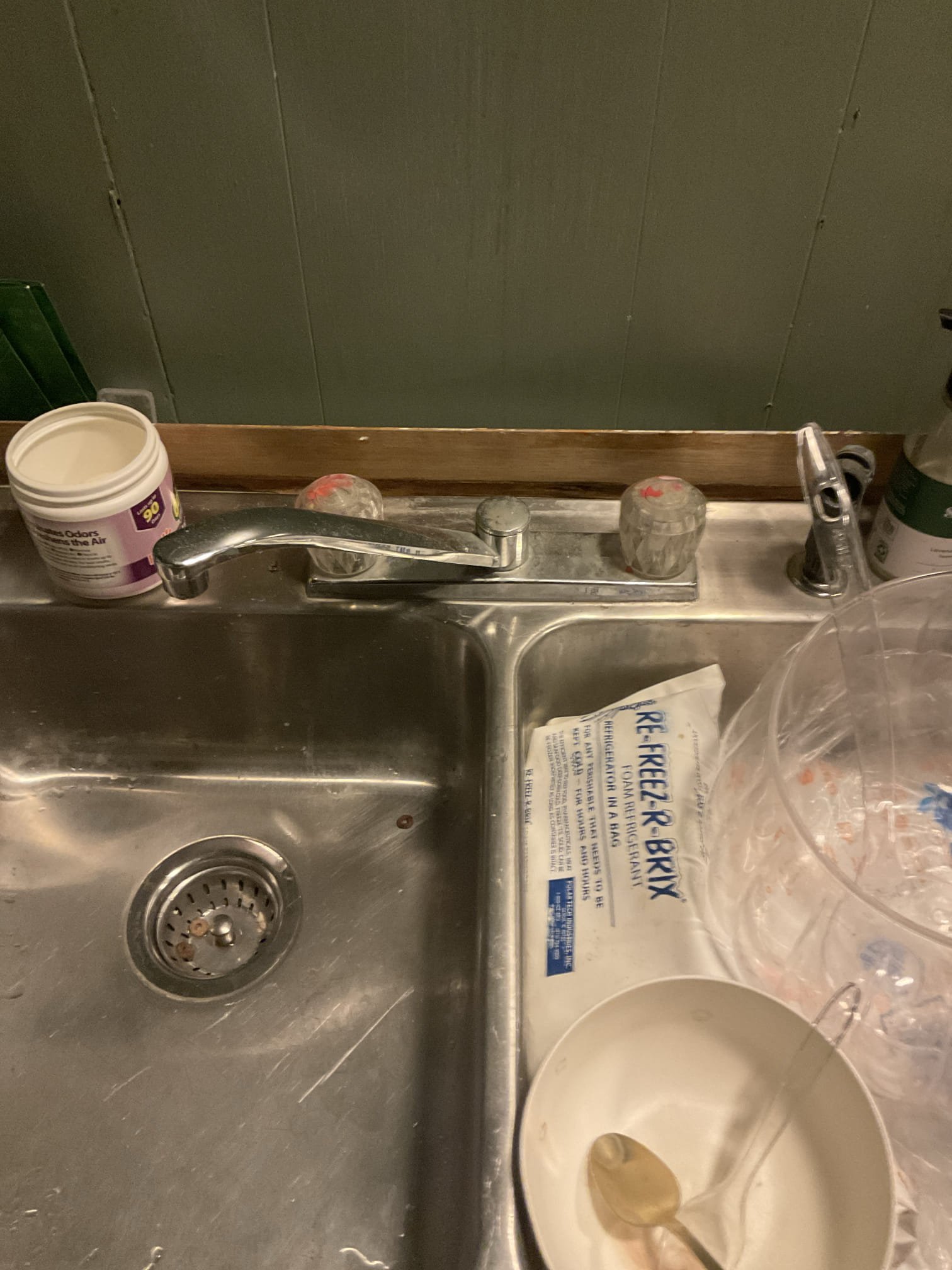Replaced two hose bibbs with new uponor pipe and shut off valves , replaced basement kitchen faucet with new stop valves and new supply line , discussed and signed up membership with customer 