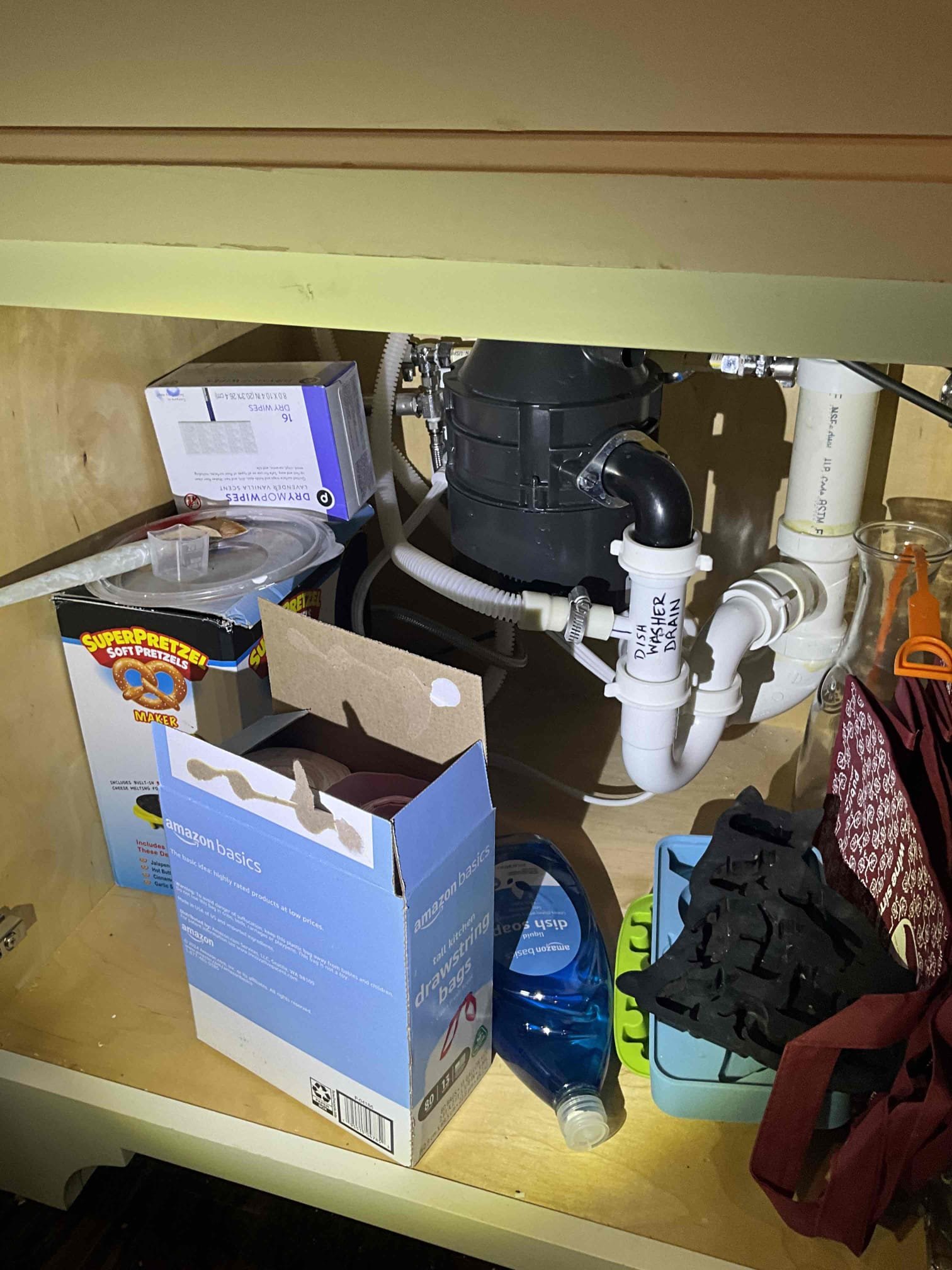 Returned and installed a new prv, whole house shutoff, Flo by Moen, and 50 gallon gas water heater. Installed the new water heater with a new pan, shutoff, and thermal expansion tank. Tested all work to ensure proper function and no leaks. None were found. Set up Flo device on customers phone and connected the device. 