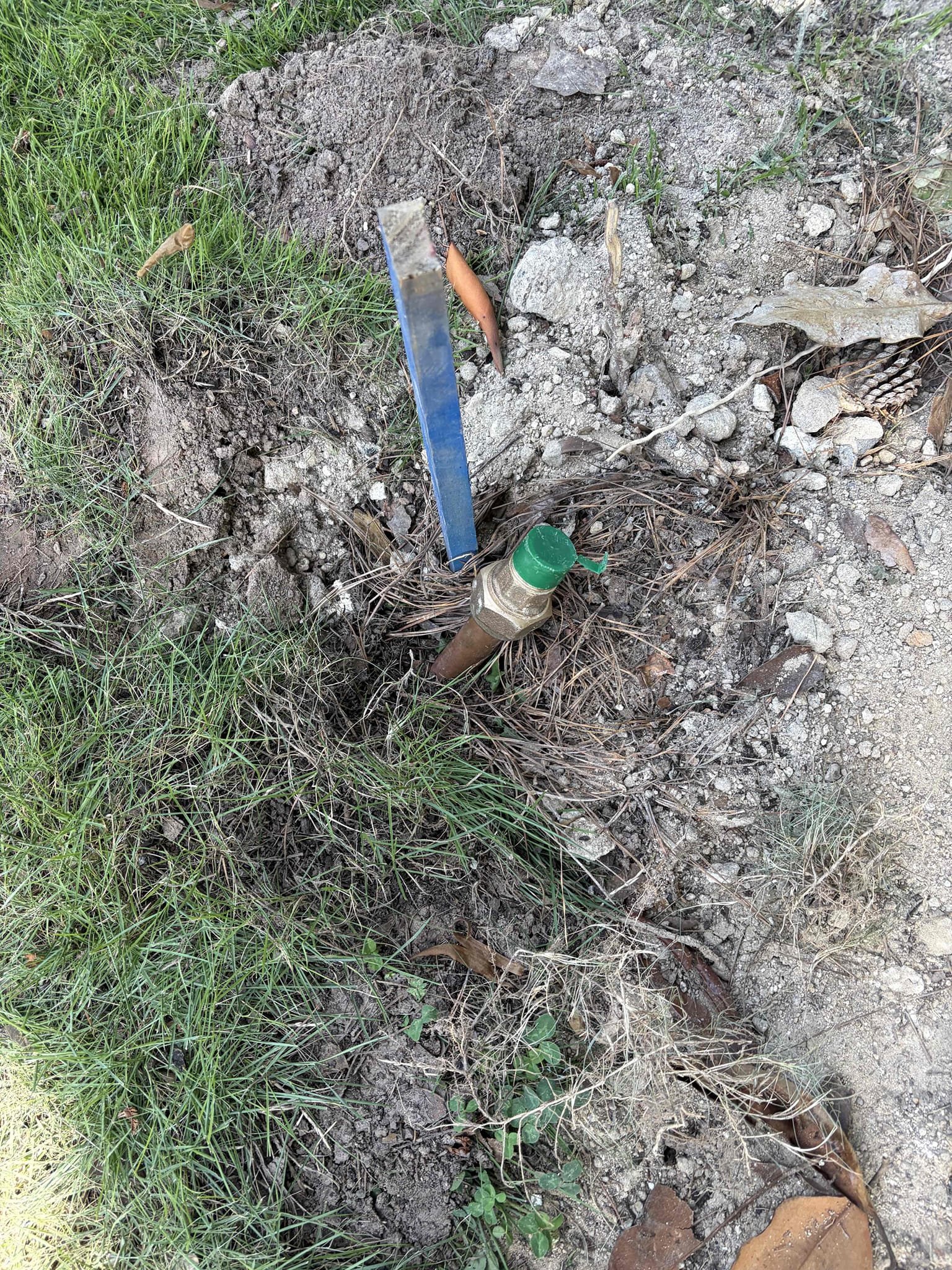 CUSTOMER, we will be installing a dvca backflow preventer in the ground with a new meter box following that we will have to run 22 feet of tax pipe to the designated area in 1 inch. The customer currently already has the meter set up for the irrigation system. Then we will have to tie back into the valve. Additionally, what we will have to do is make sure all the fittings are glued and primed for proper installation to furthermore, the customer will be trenching the grass for the waterline itself so the customer is responsible for the trenching job is scheduled for Monday first call