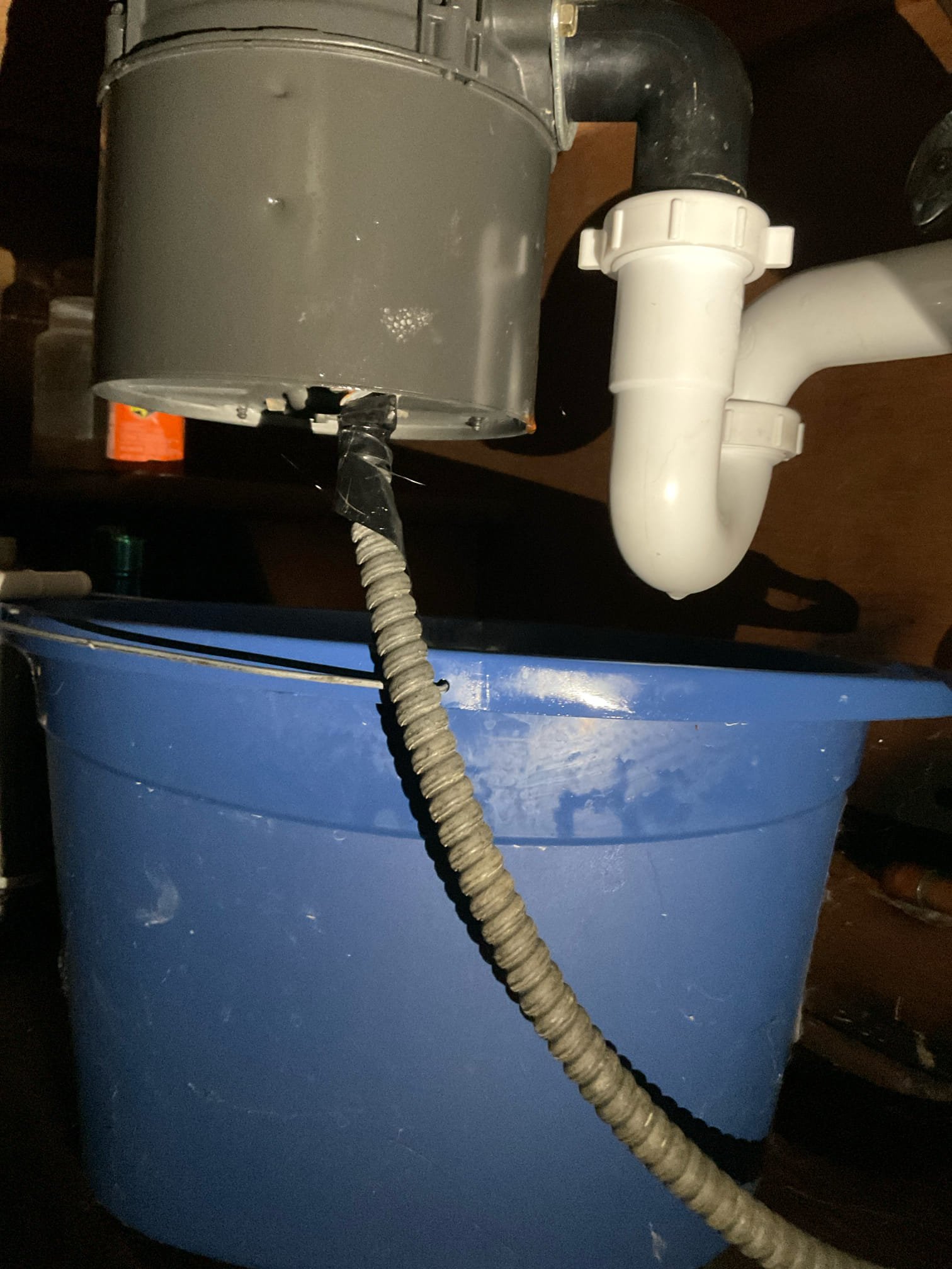 Customer stated that there was a leak under kitchen sink and thought is was coming from garbage disposal. Ran water and confirmed that disposal was leaking. Gave customer options on repairs and at this time customer didn’t want to proceed with any work.