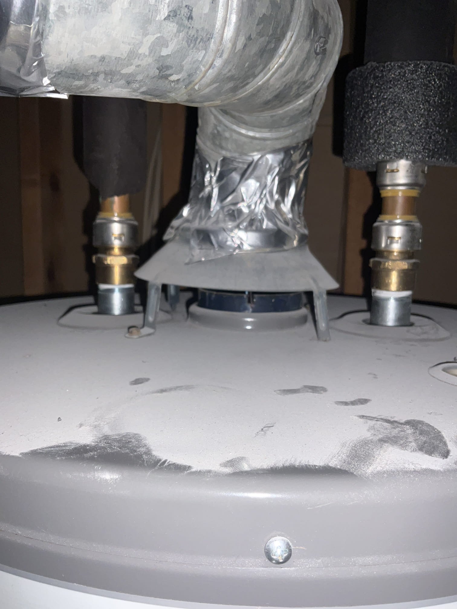 Checked plumbing , customer concerned with plumbing leak by other no leak in basement  , found a back up between the house to septic during the inspection , used chain snake cleared blockage , clogged was grease build up and pipe pitch problem. 