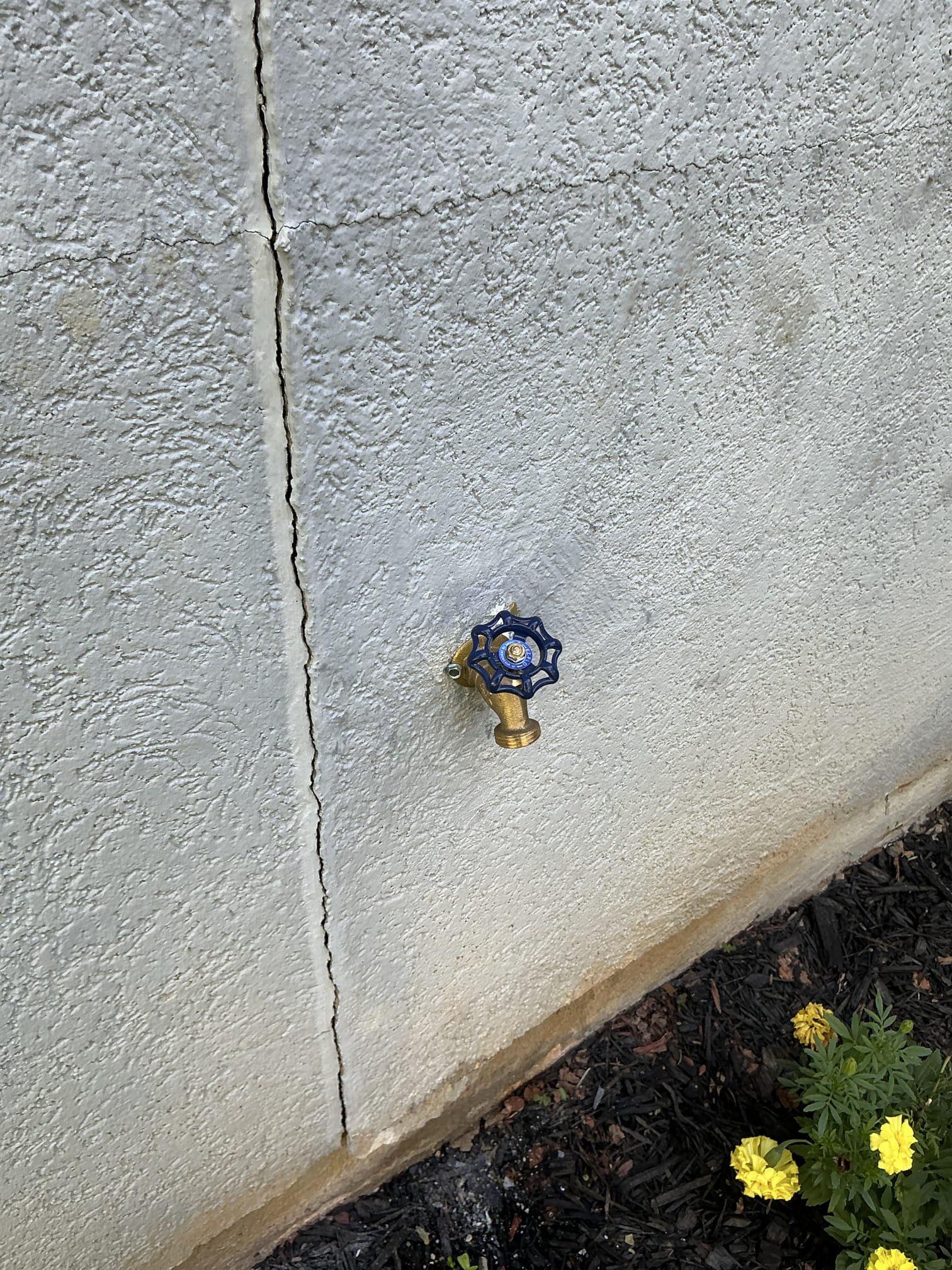 Diagnosed leaking hose bib. Shut off water and disassembled hose bib. Found hose bib not repairable. Removed access panel on backside of wall in garage and cut out old hose bib. Installed new hose bib and connected to existing line. Tested new hose bib for proper operation and leaks. No leaks found after work completed and cleaned work space 

Left estimates for new water heater and pressure regulator 