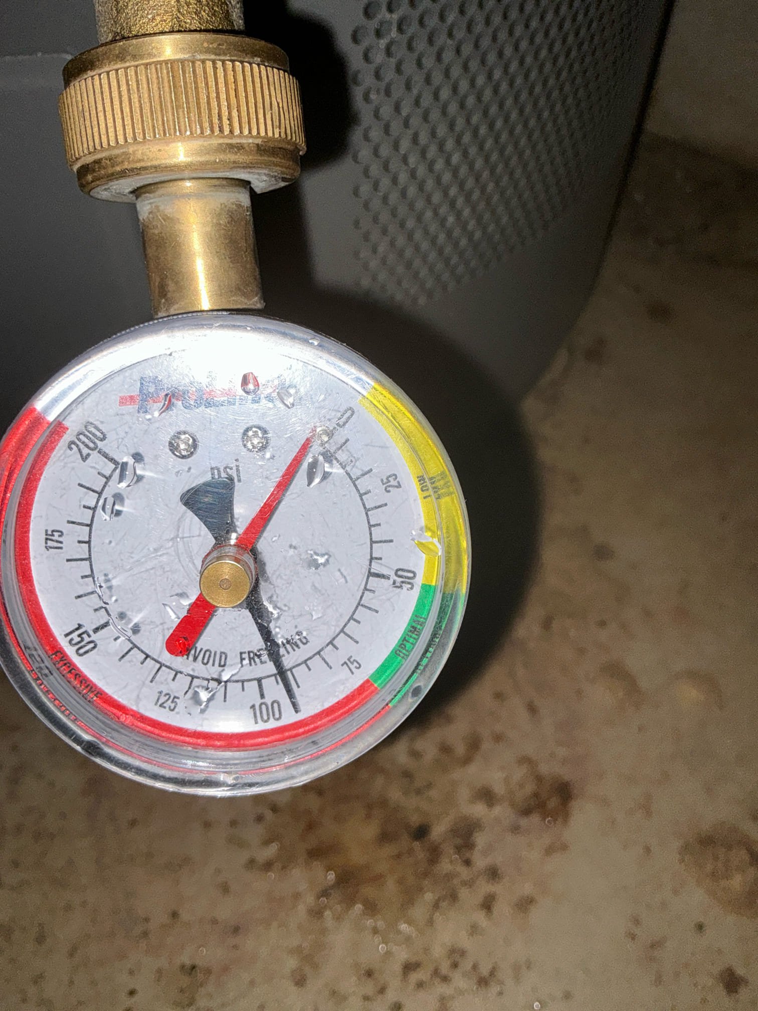 Found moisture around disconnected kitchen drain line in wall. New kitchen drain goes through floor with pvc. Water heater is from 2012 and the water pressure is 95 psi. Gave estimates for replacement 