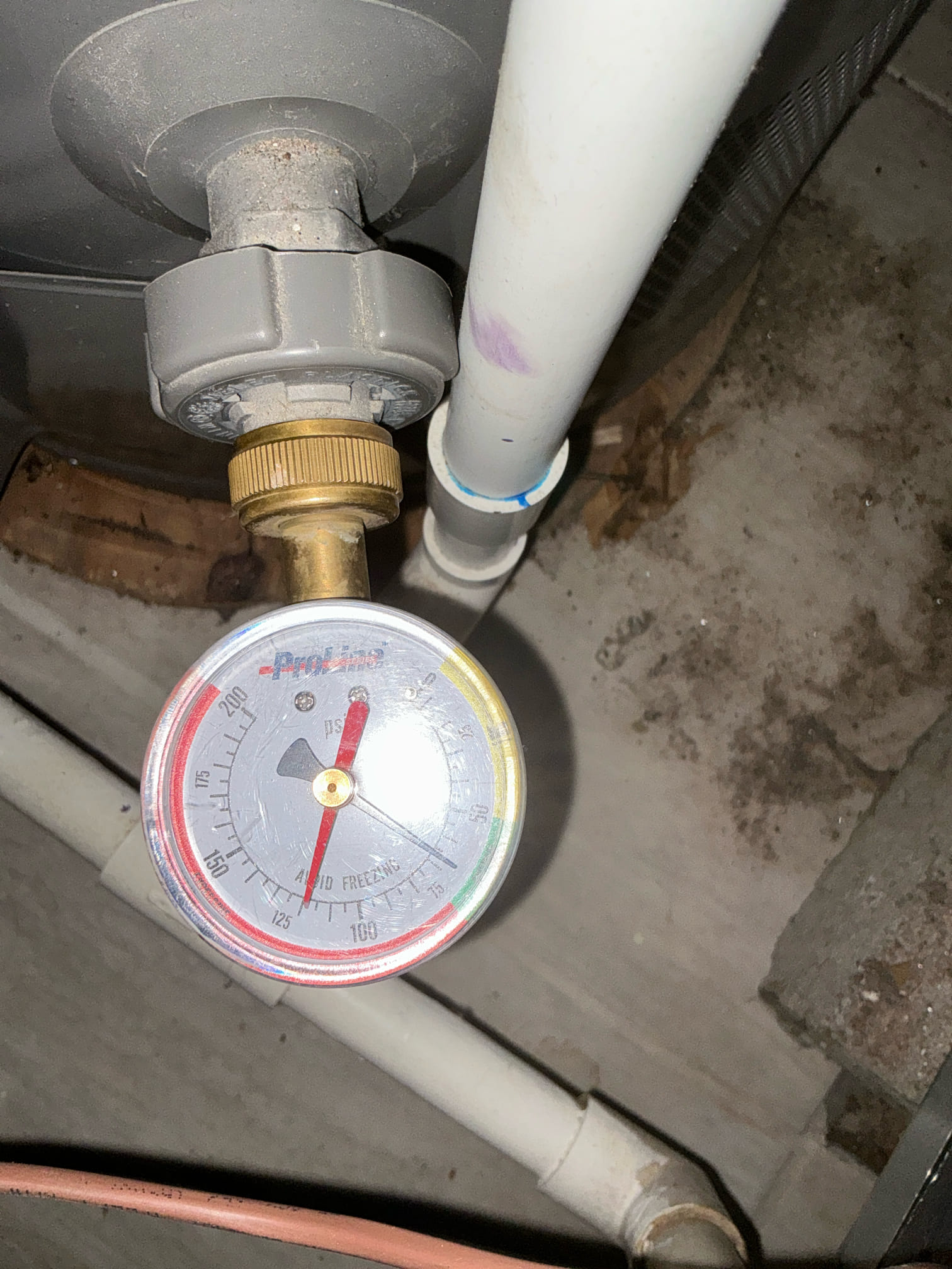 Looked at location requested for kitchen sink install. Determined that it will require that a line be ran through ceiling to tie into existing plumbing for second floor. A pump will be installed to pump waste out. Water will be tied off of existing hot and cold water lines in ceiling. We will not be responsible for repairing sheet rock. Customer will supply kitchen faucet, kitchen sink and have cabinets installed. We will supply fixture pump, pipe and material to rough in and hook up new kitchen sink in garage.