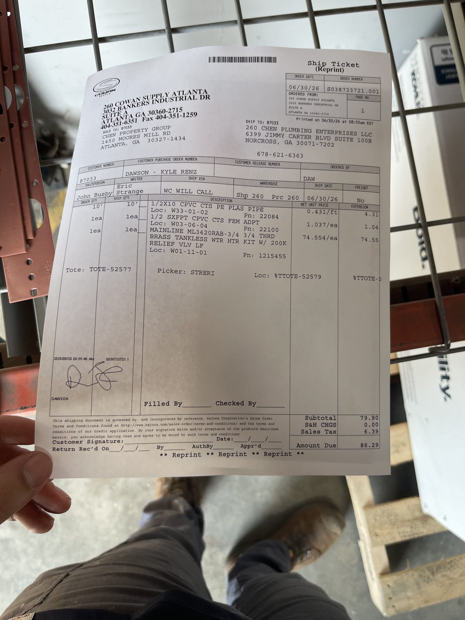 Returned to do the approved quote. Installed new stem and handle on the front hose bib. Replaced the valve kit on the tankless water heater as the old valve kit was installed upside down by another plumber and the unit could not be flushed. Tested to ensure a leak free install.