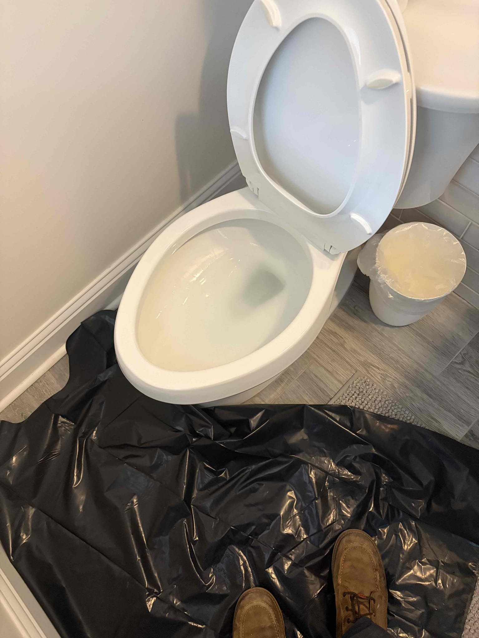 Use closet auger to remove and clear blockage in the toilet 

For this customer, they have a Airbnb and one of the guests had clogged the toilet. I looked at all three toilets that were in the house to make sure that it wasn’t a mainline blockage and took a look around the house to find a clean out however I could not find a clean out, but I ran some water and the toilet didn’t bubble or indicate that it would be bubbling. It was pretty gross. It was on the toilet and it was staining the bowl so as a result, I use my closet auger to push the Debris past the toilet, so it would clear the toilet following that it would be able to flush, however, to save the homeowner some money and put new tenants in I clean the toilet and disinfected everything so it looks like it never happened at this time. The customer is all set. The line is cleaning clear Following that flushed a few times to make sure it was clear no further blockage at this point thank you for calling Chen plumbing. 